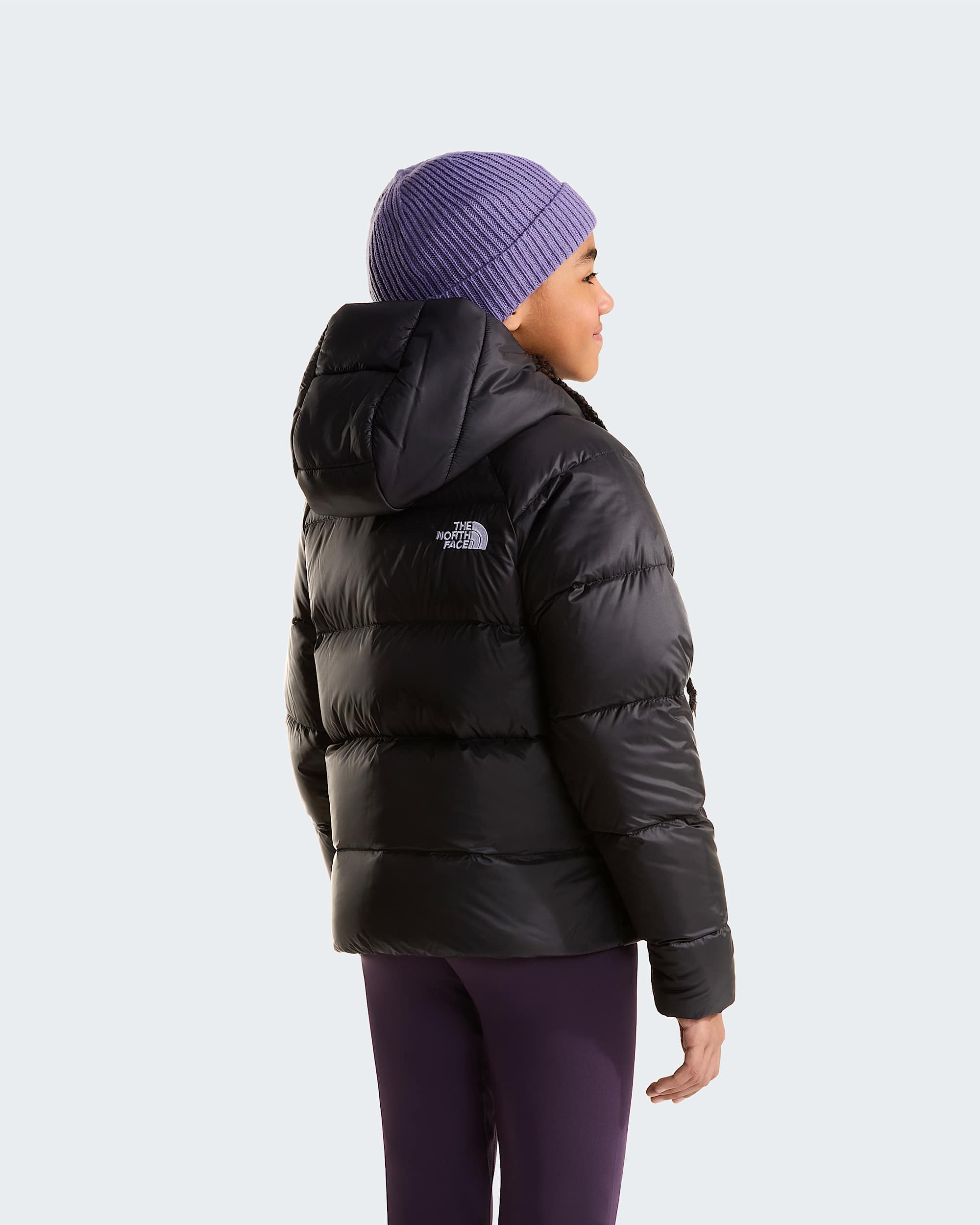 Giacca in piumino con cappuccio Hydrenalite da ragazza TNF ALT3