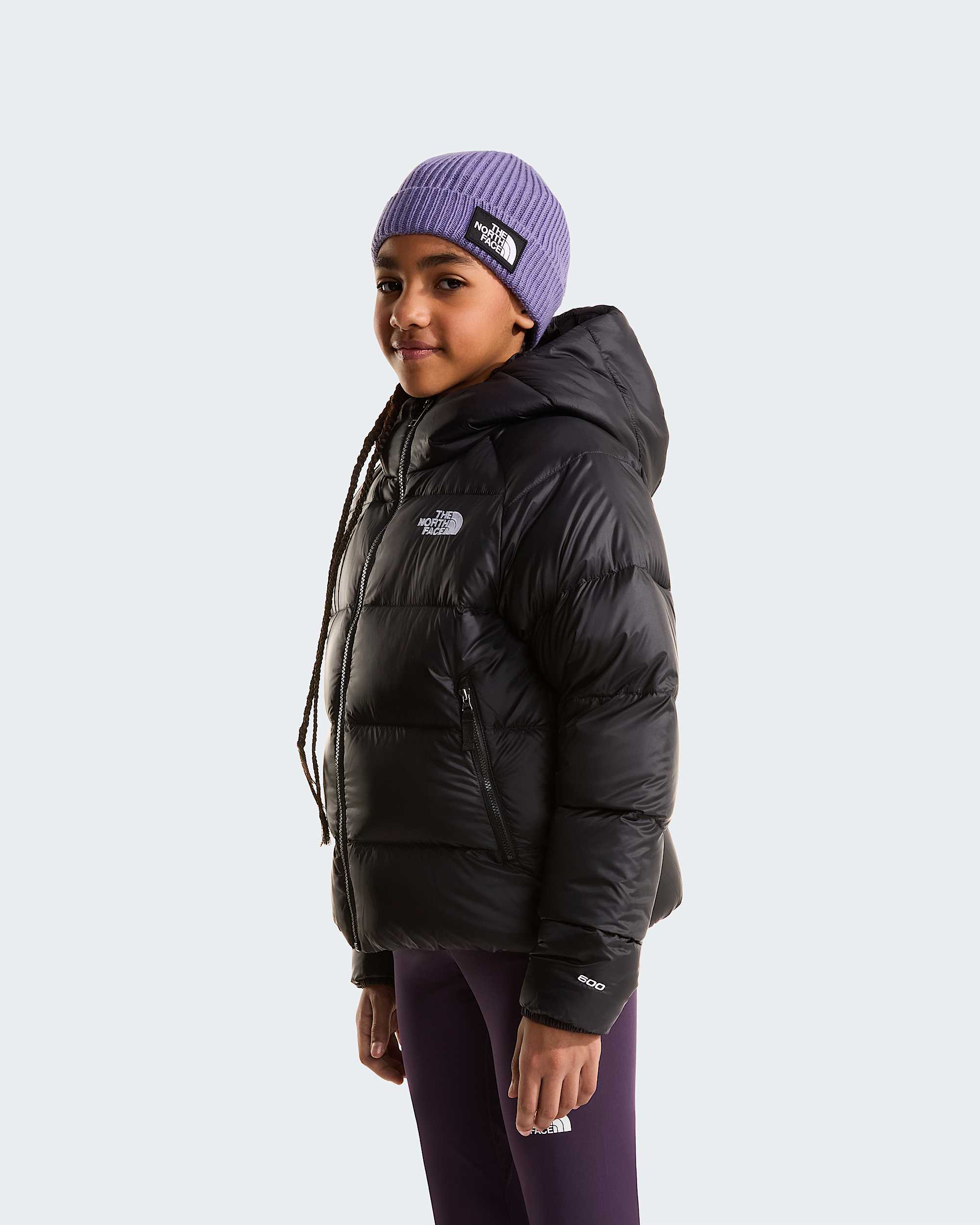 Giacca in piumino con cappuccio Hydrenalite da ragazza TNF HERO