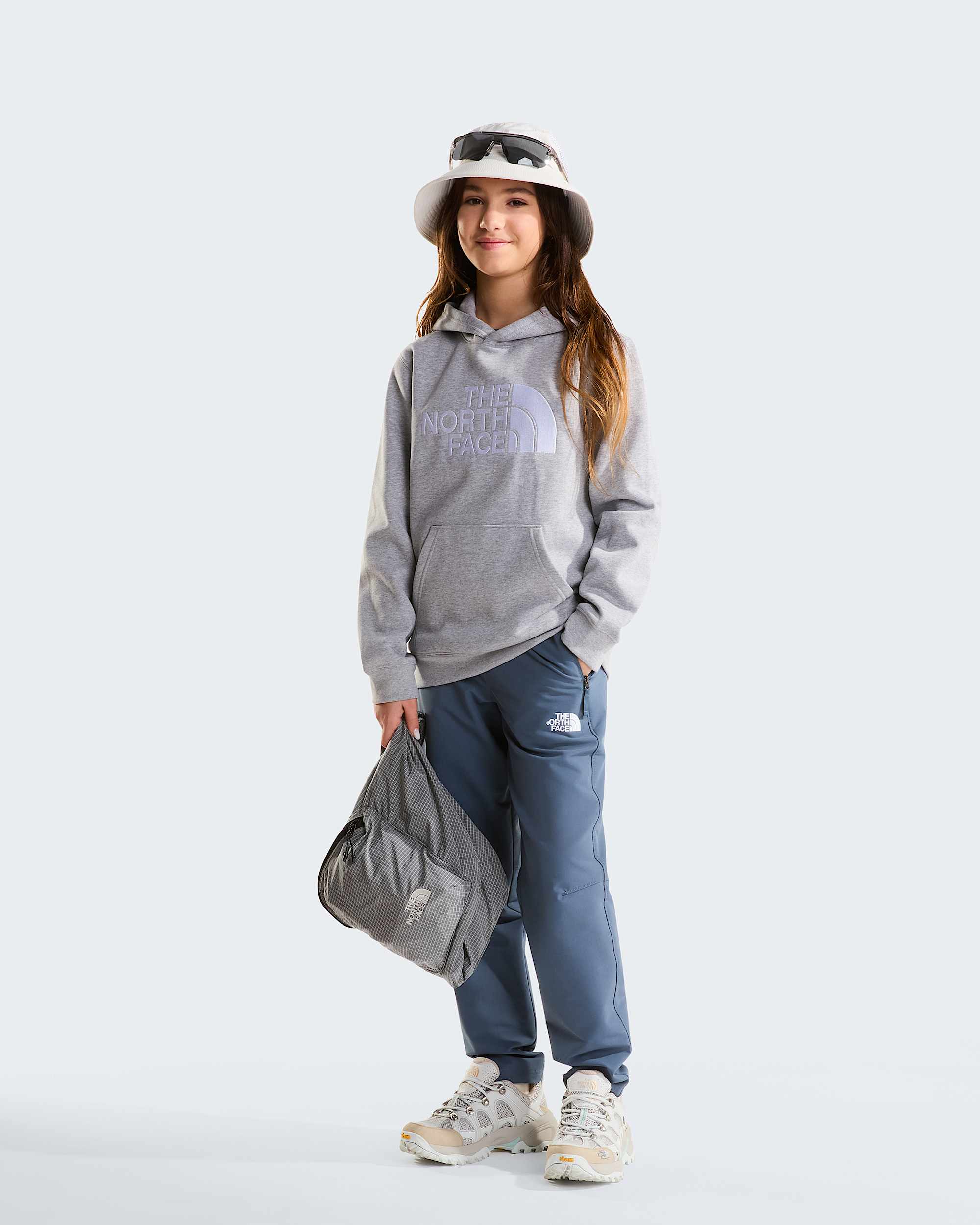 Teens TNF Essential Drew Peak Hoodie TNF ALT13