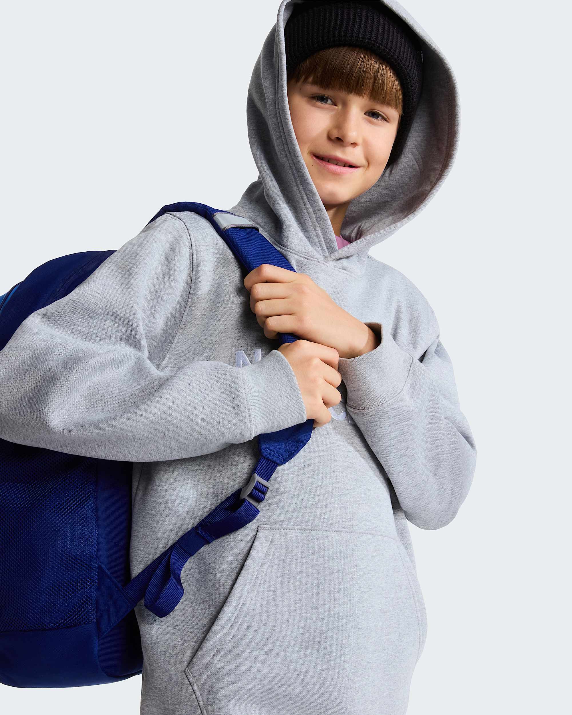 Teens TNF Essential Drew Peak Hoodie TNF ALT6