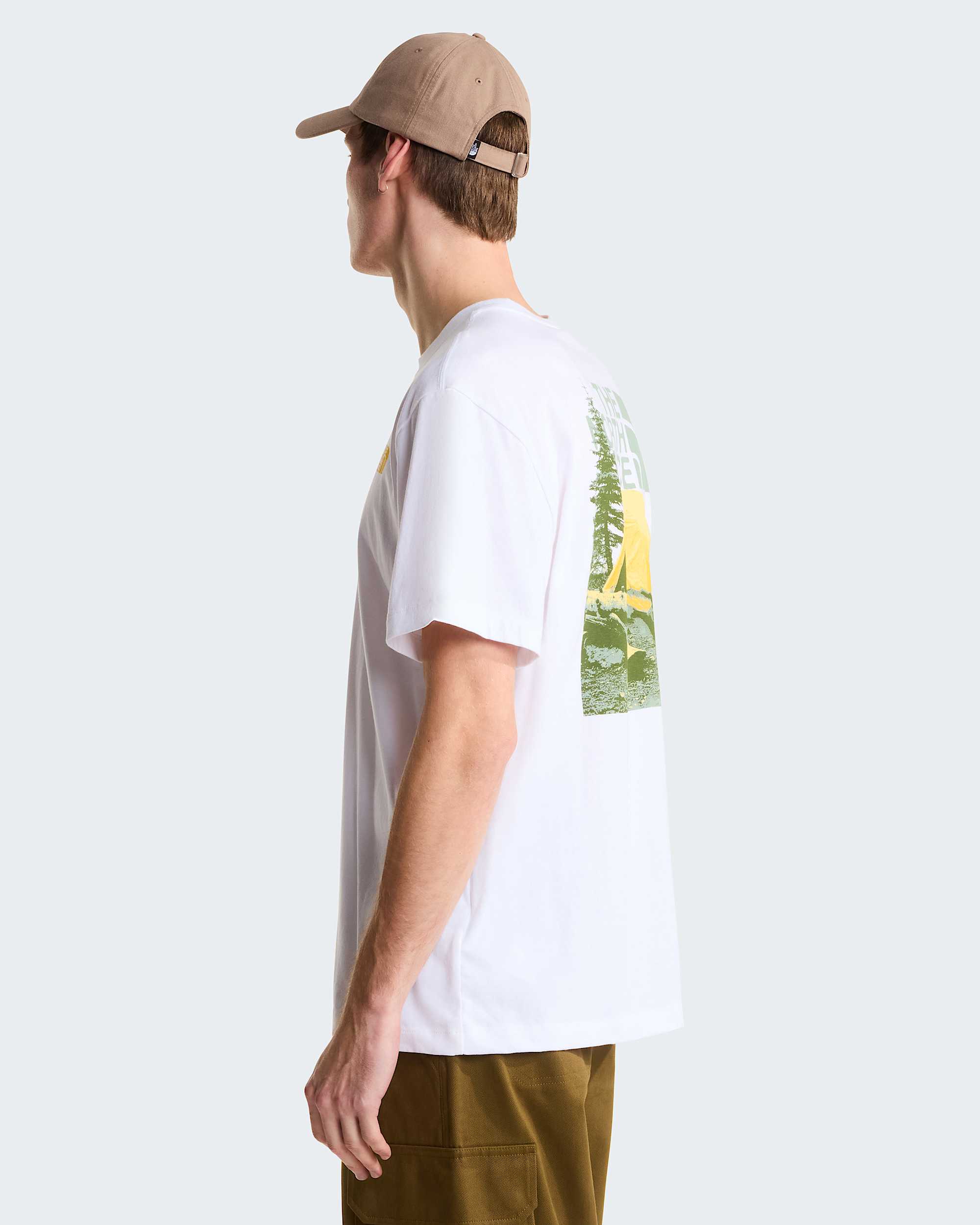 Tshirt Pitch A Tent Relaxed da uomo TNF ALT3