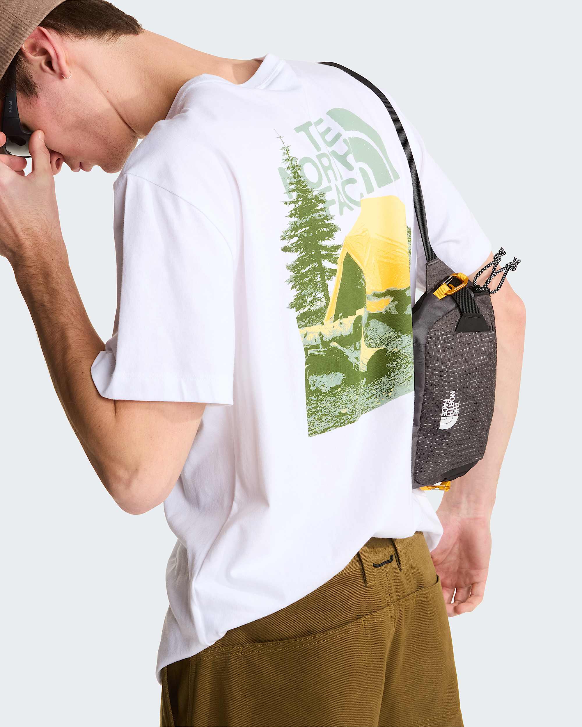 Tshirt Pitch A Tent Relaxed da uomo TNF ALT6