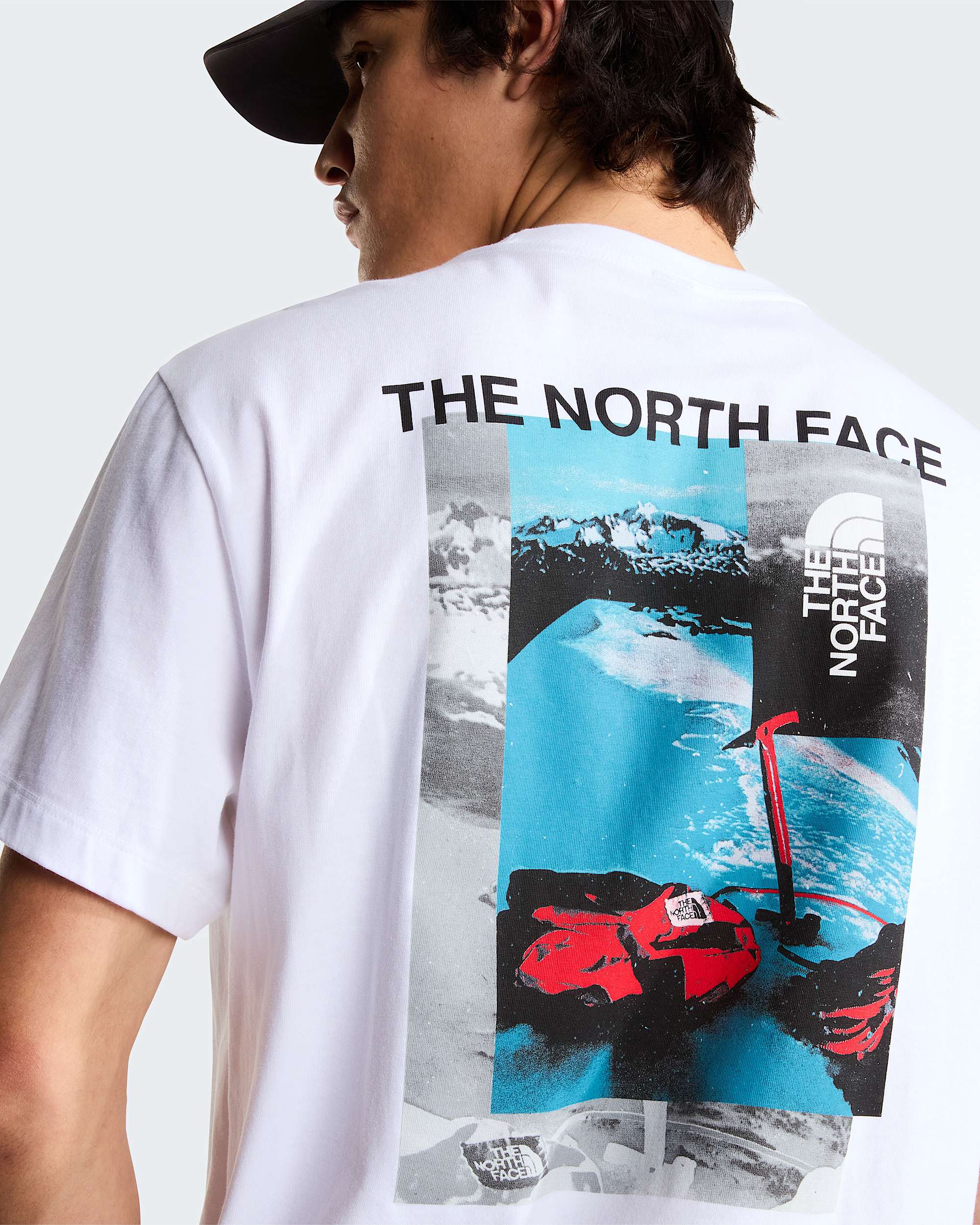 Camiseta holgada Apex 75 Collage para hombre TNF ALT5
