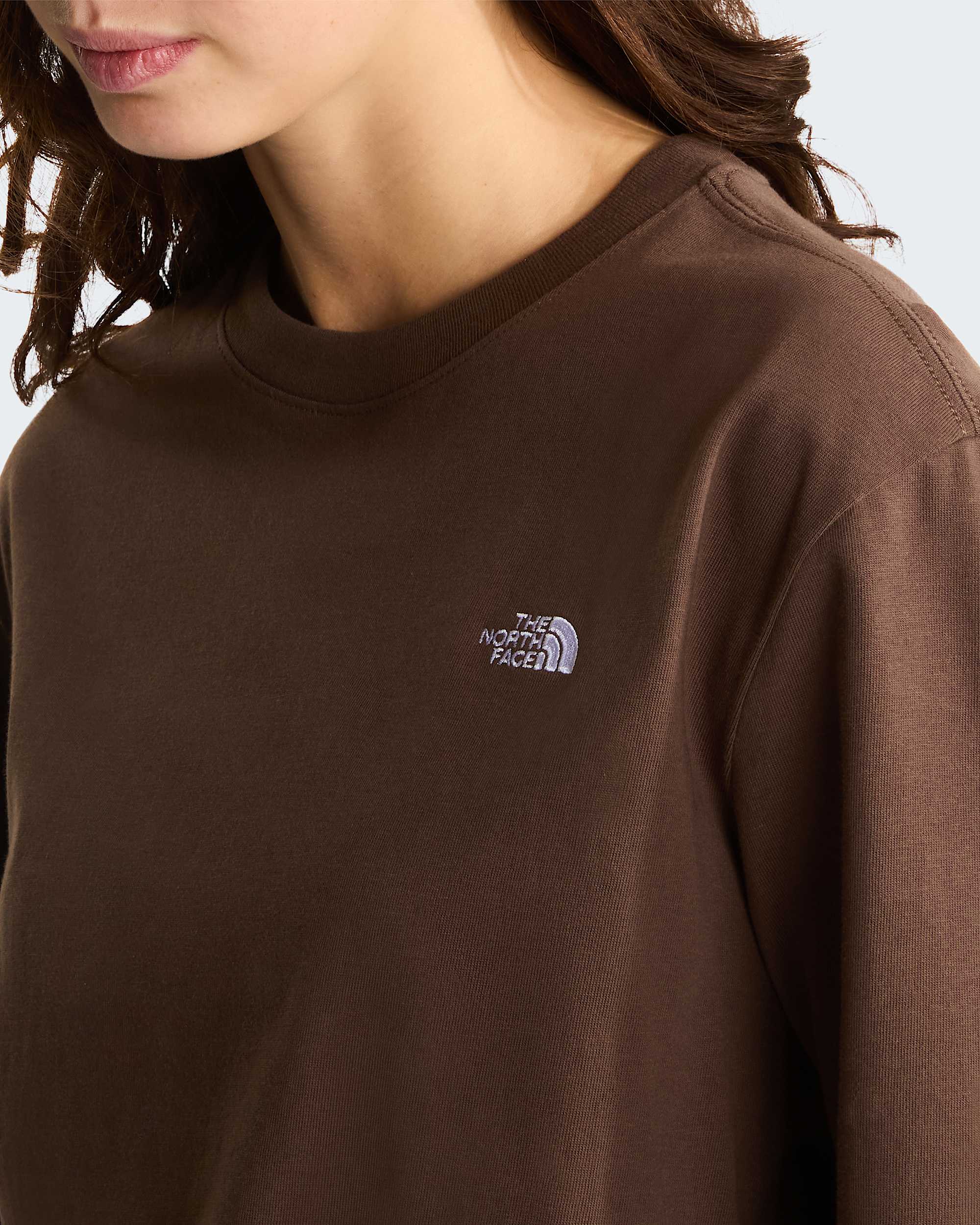 TNF Essential Simple Dome Boxy Relaxed Tshirt voor dames TNF ALT4