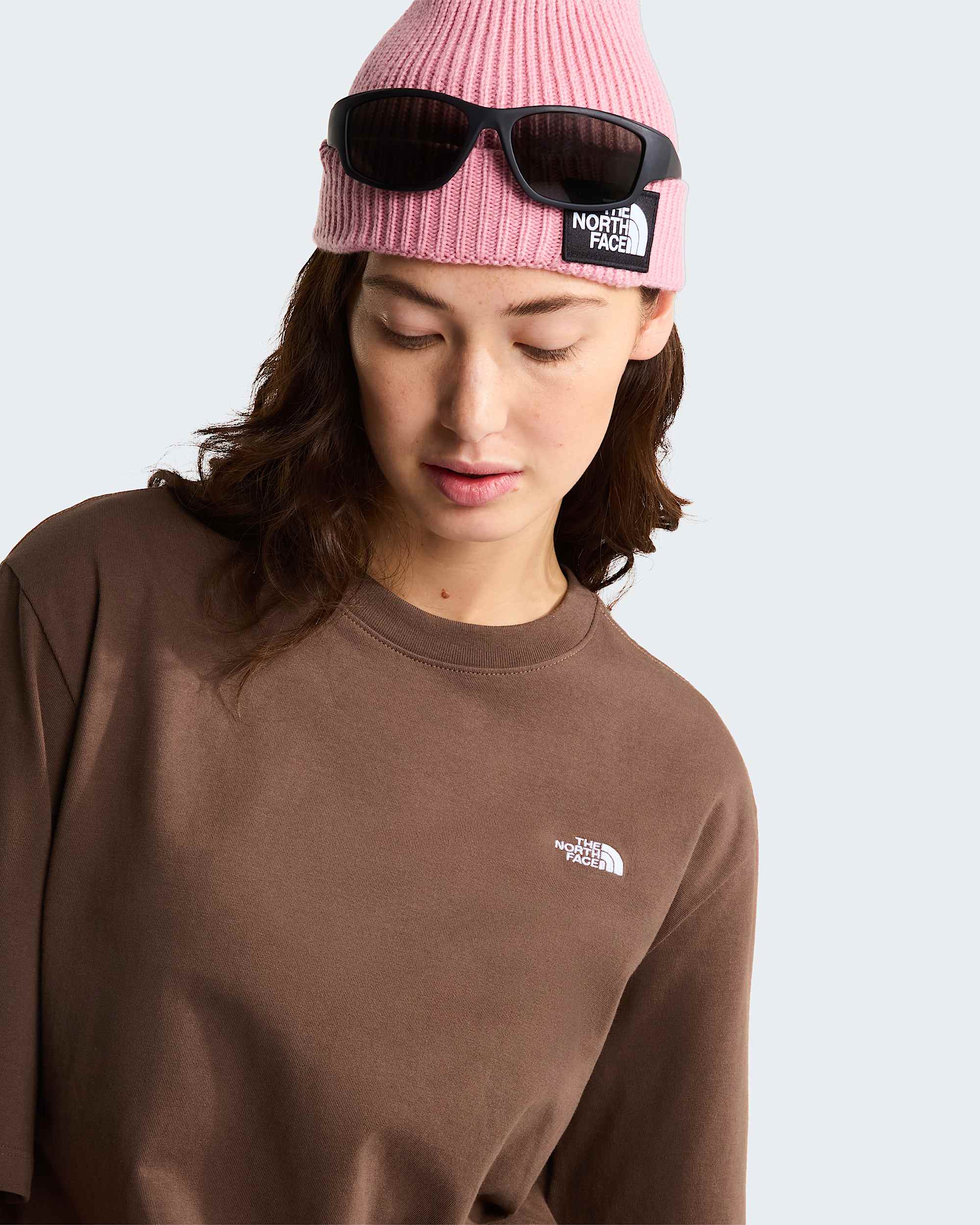 TNF Essential Simple Dome Boxy Relaxed Tshirt voor dames TNF ALT5