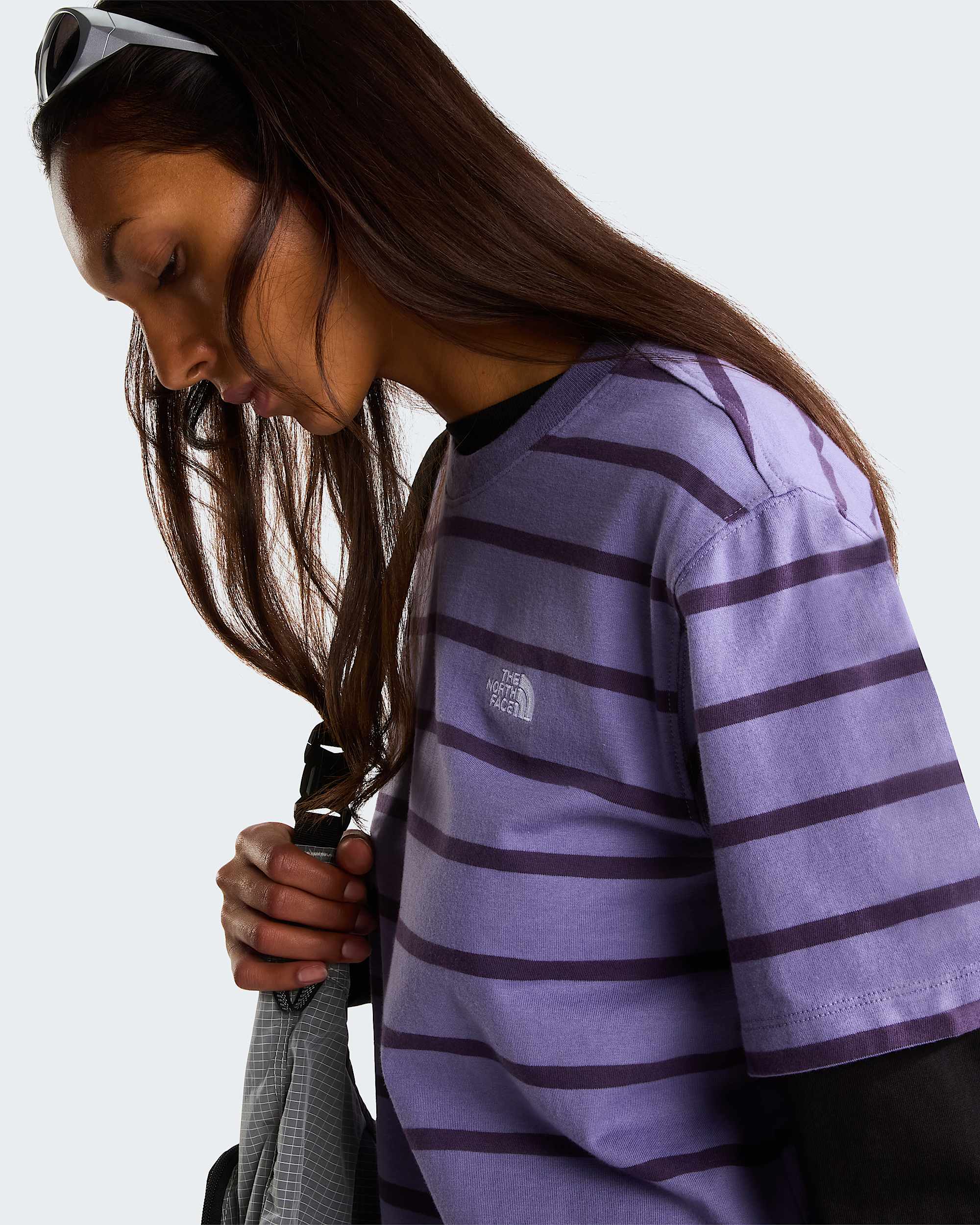 Tshirt Vista Stripe da donna TNF ALT5