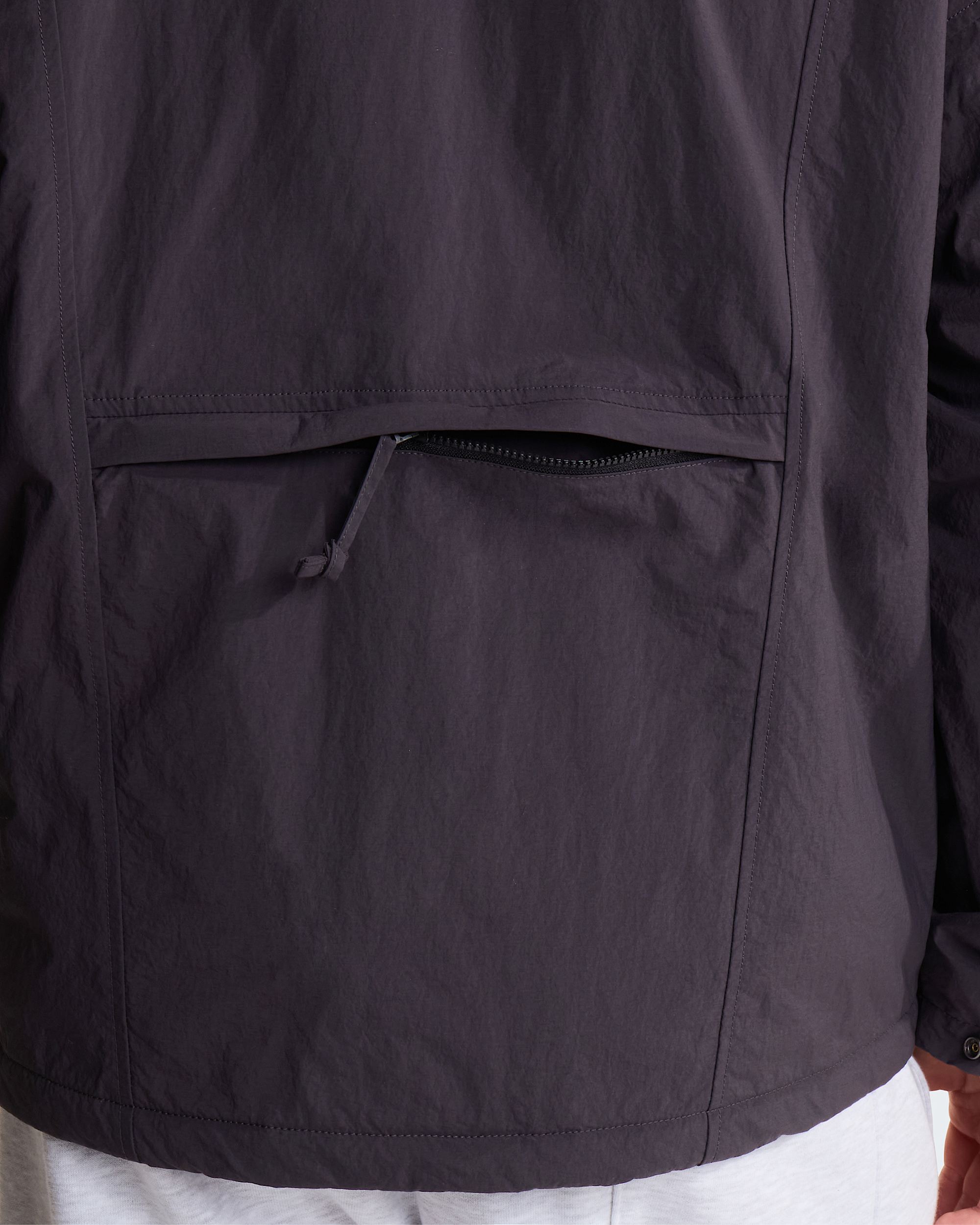 Giacca TNF Red Box in nylon foderata in pile unisex TNF ALT12