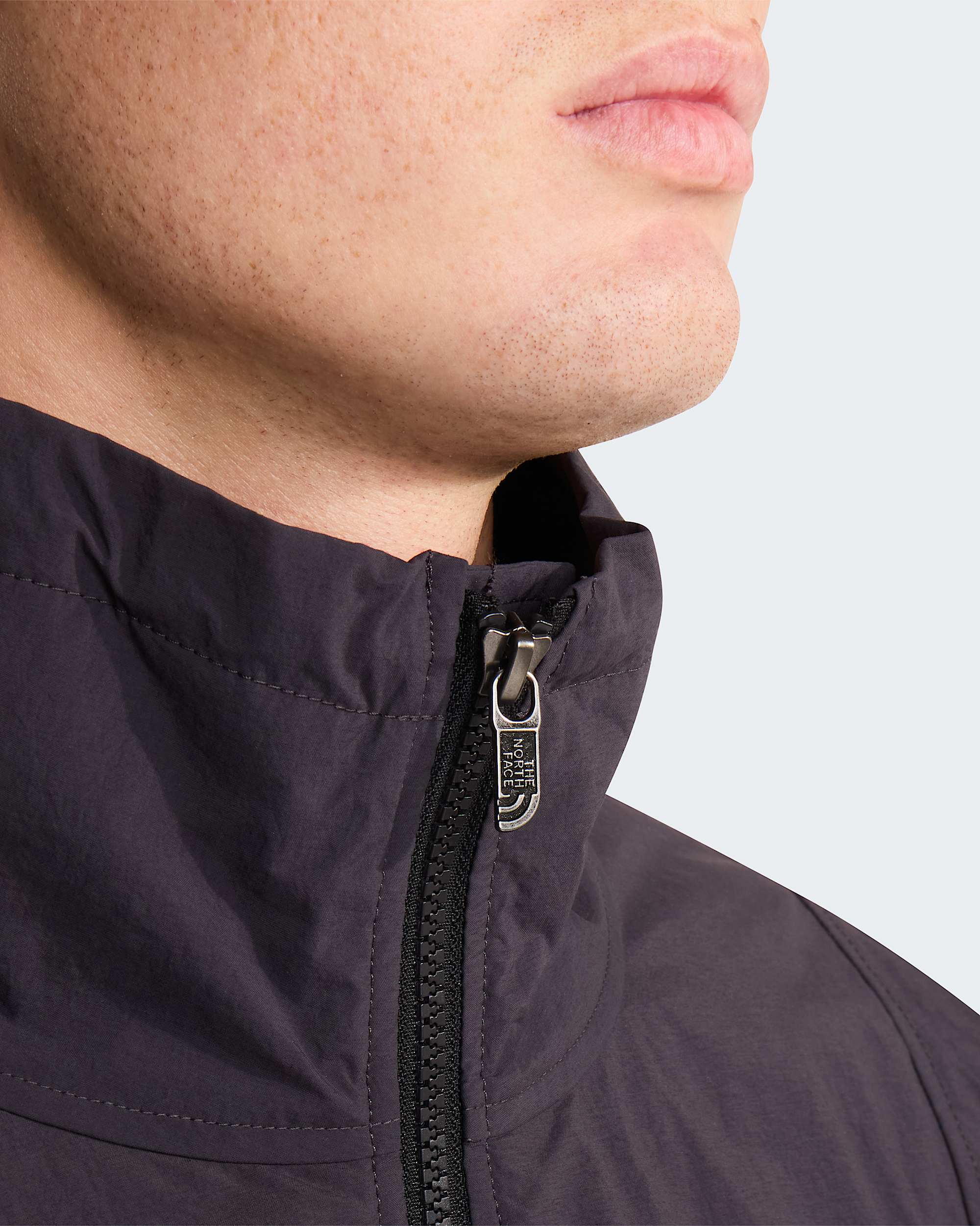 Giacca TNF Red Box in nylon foderata in pile unisex TNF ALT7