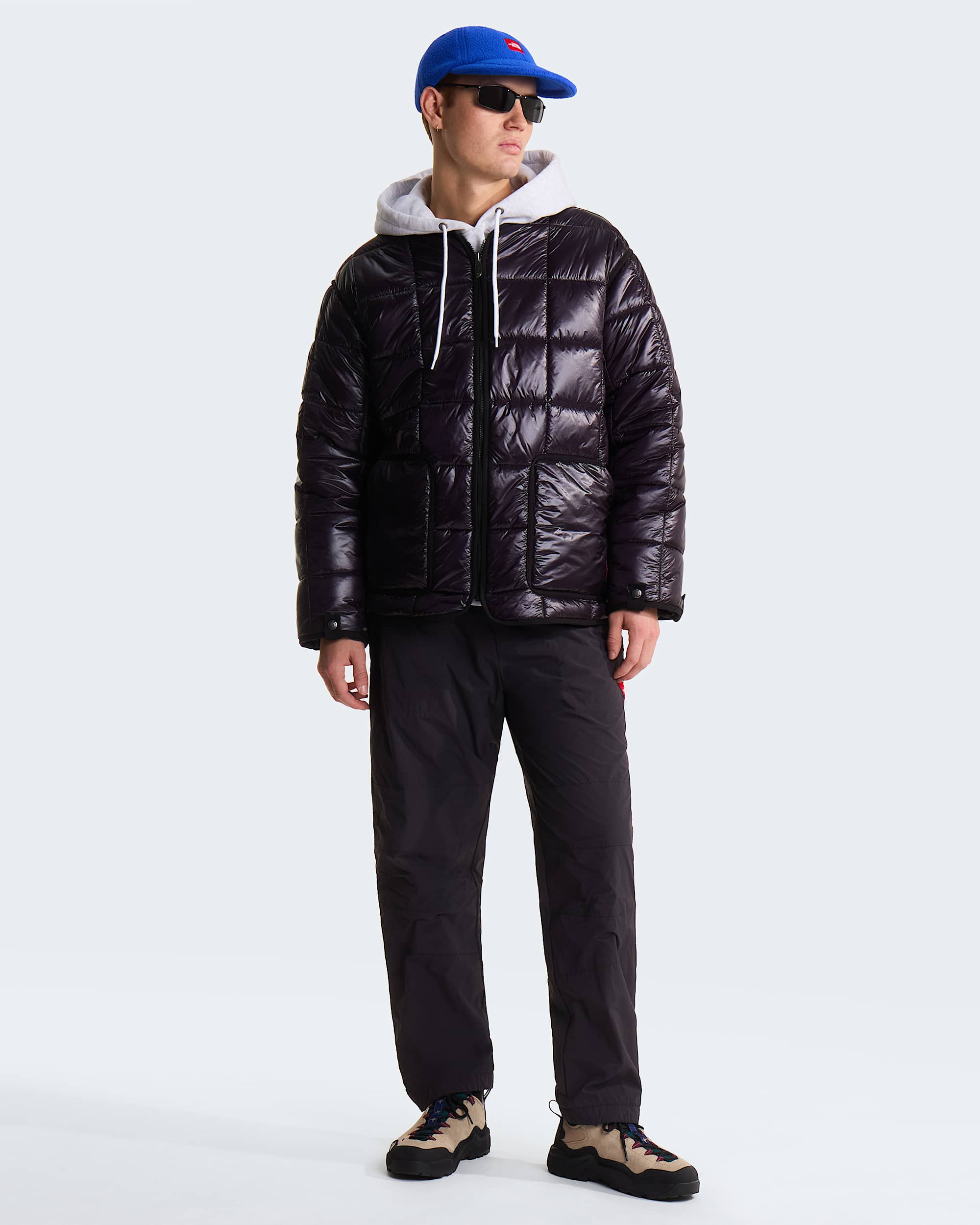 Pantaloni TNF Red Box con cerniera integrale unisex TNF ALT3