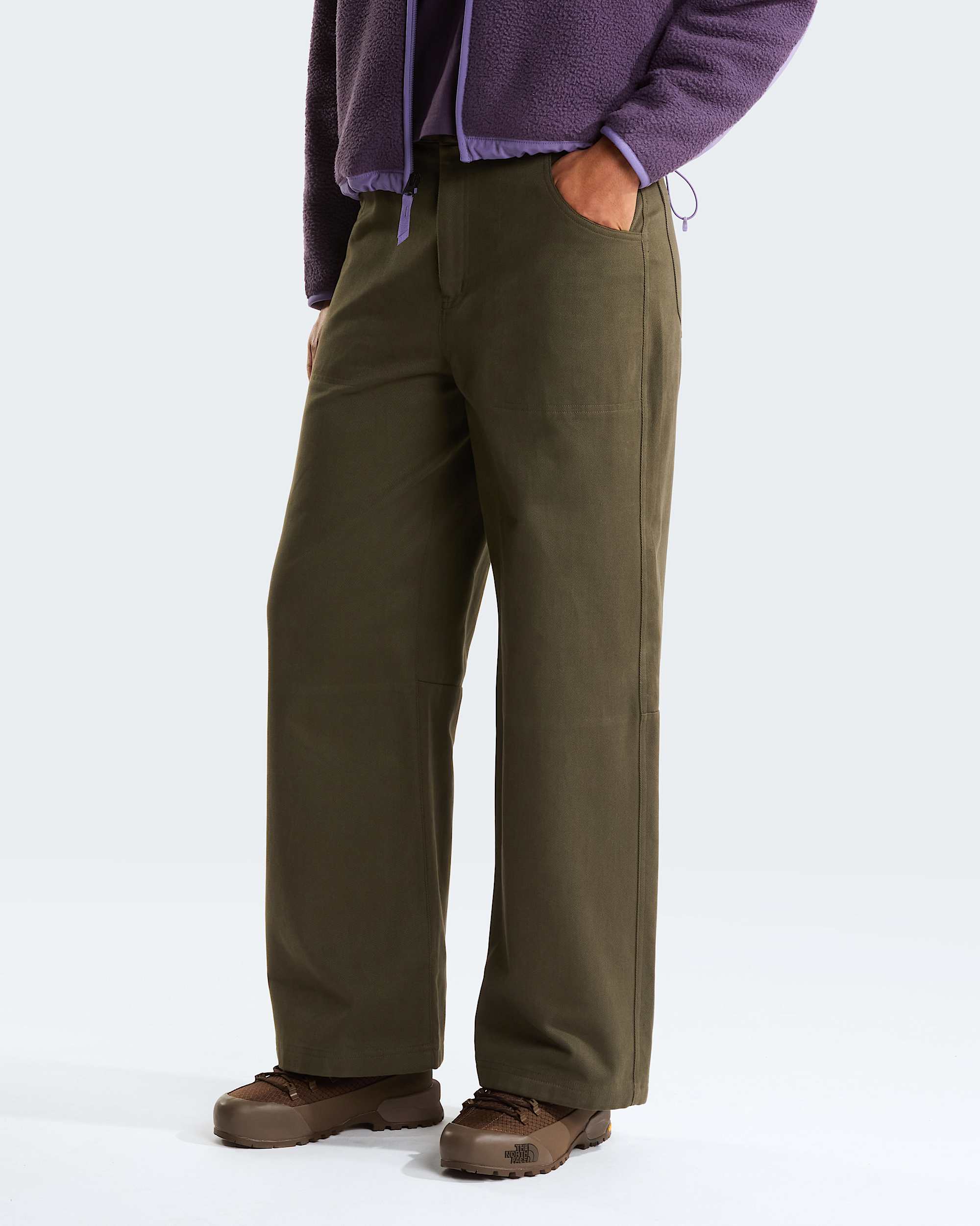 Womens Pinecrest Wide Leg Trousers TNF HERO