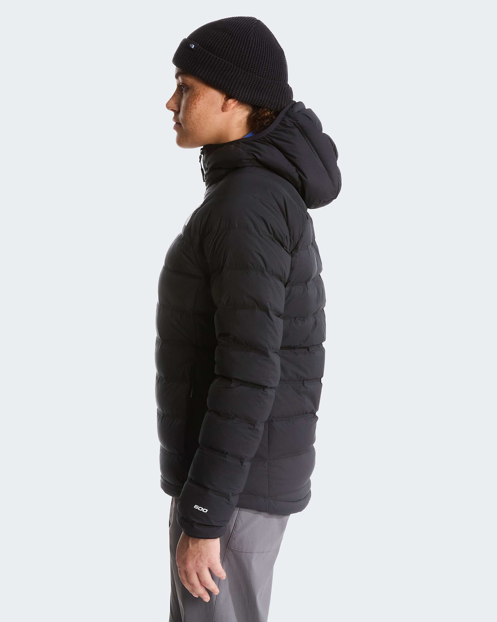 Veste  capuche en duvet stretch Abseil pour femme TNF ALT2