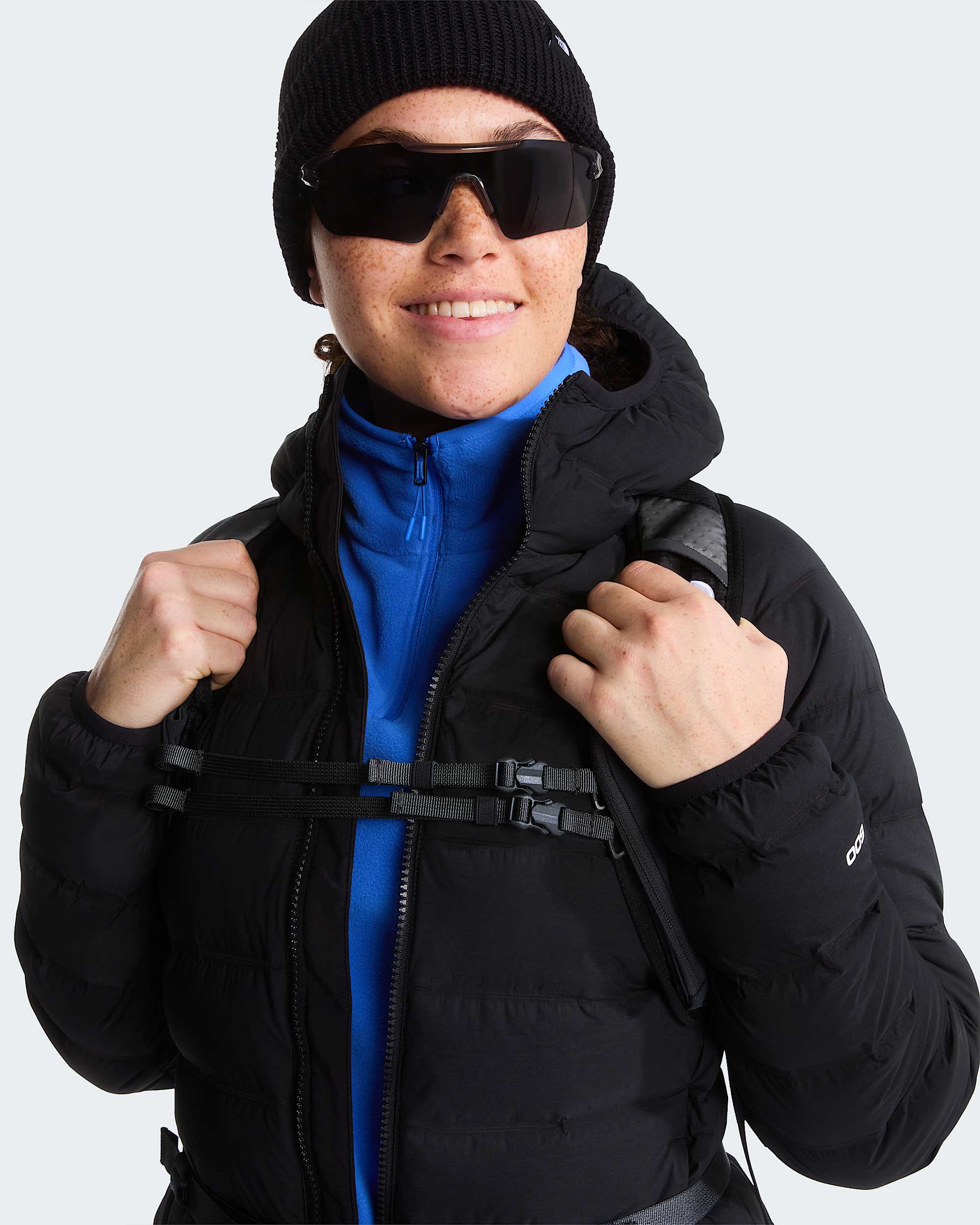 Veste  capuche en duvet stretch Abseil pour femme TNF ALT8