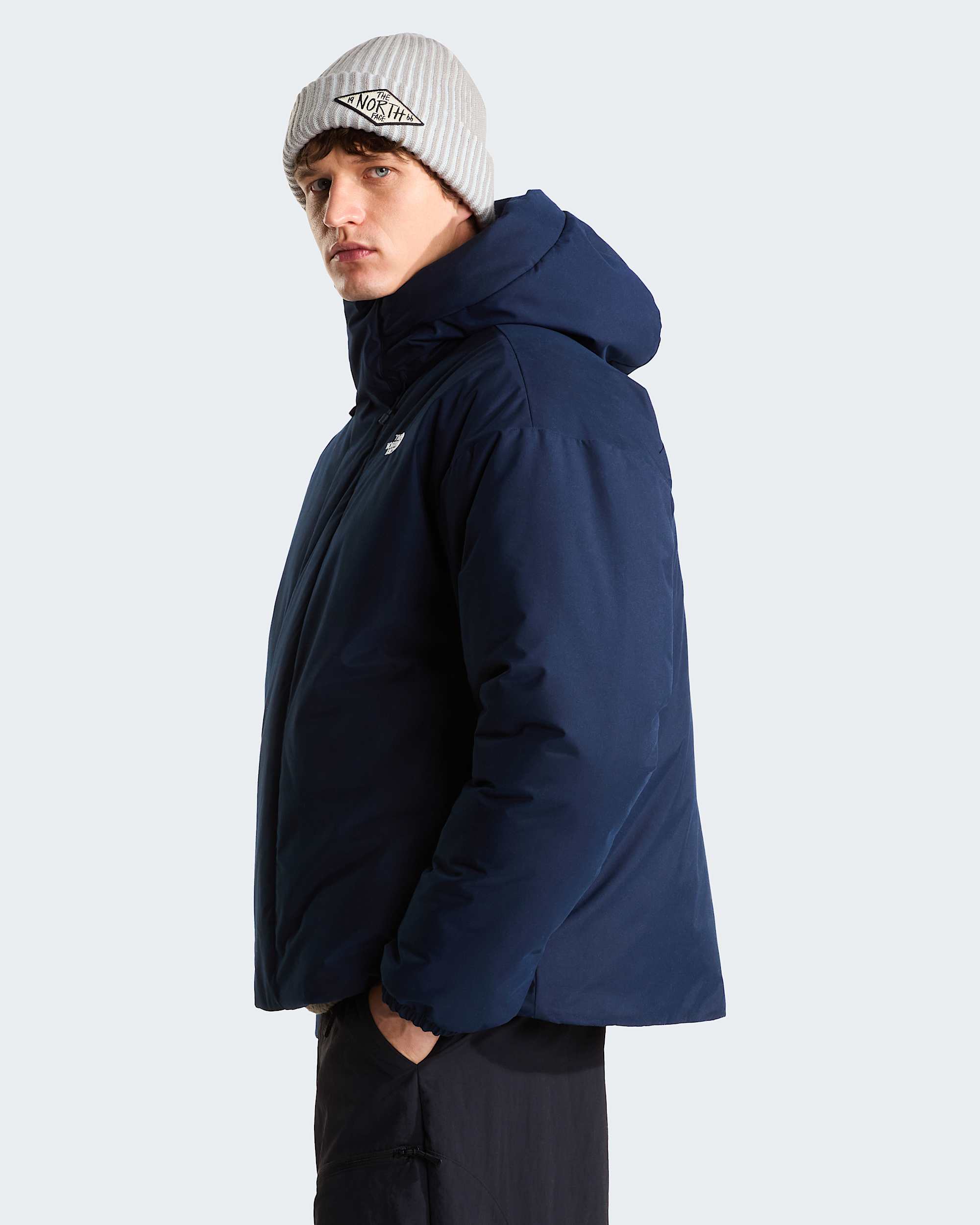 Mens Oversized Puffer Jacket TNF ALT2