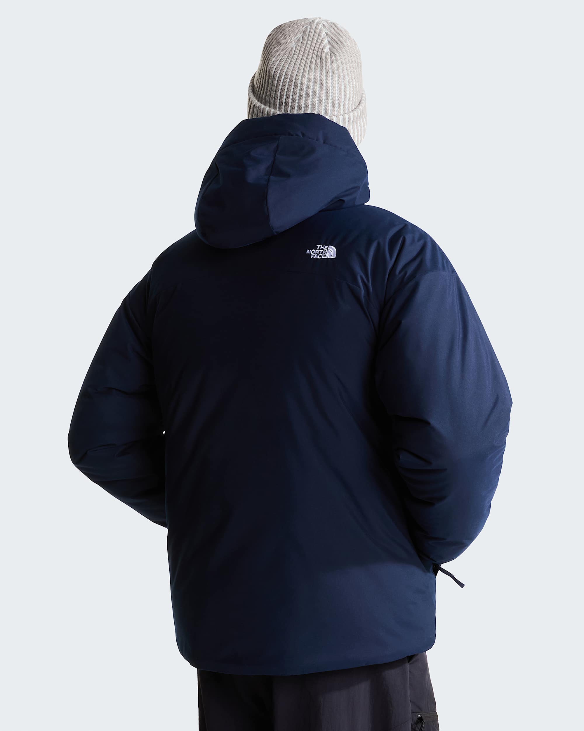 Mens Oversized Puffer Jacket TNF ALT3
