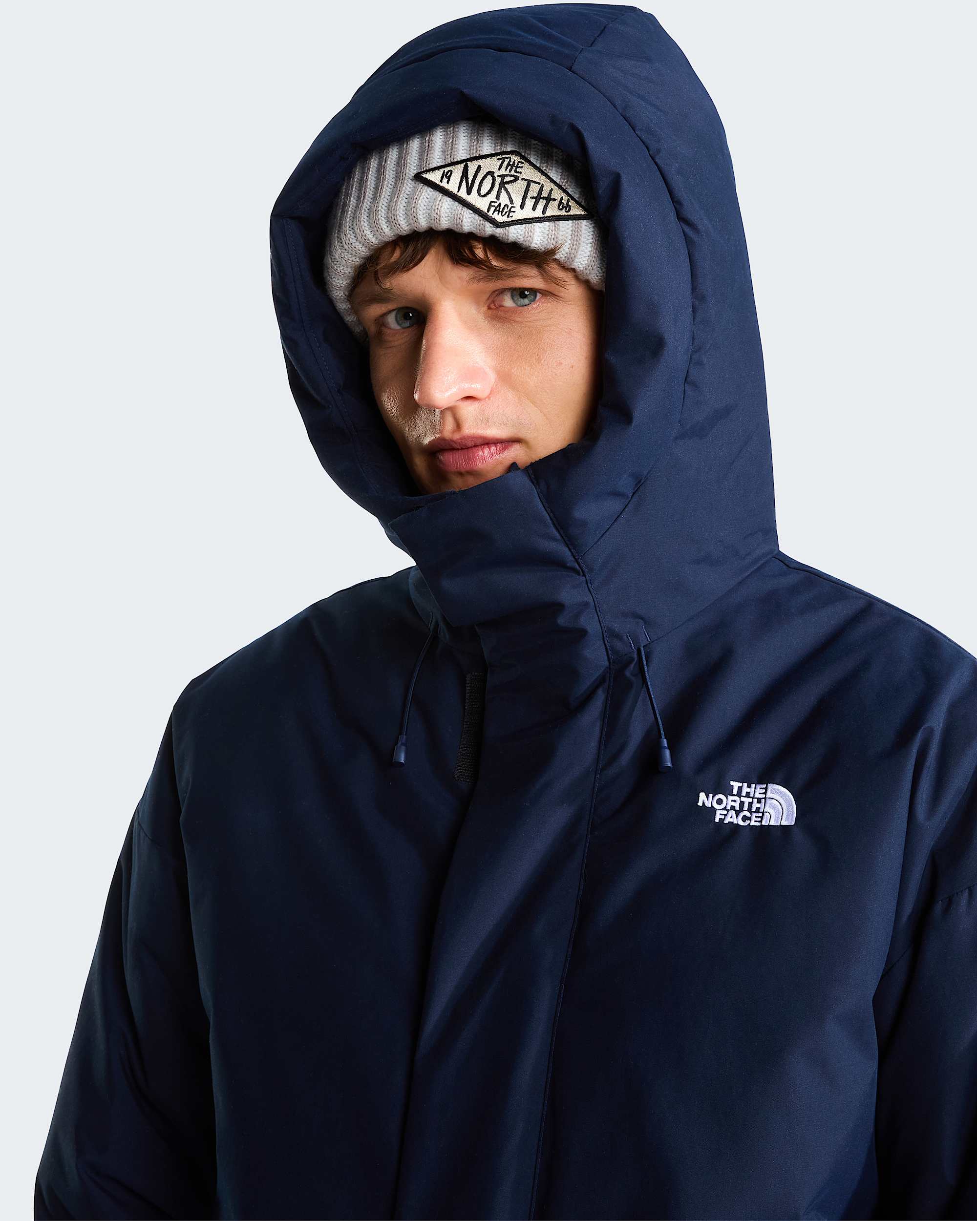 Mens Oversized Puffer Jacket TNF ALT5