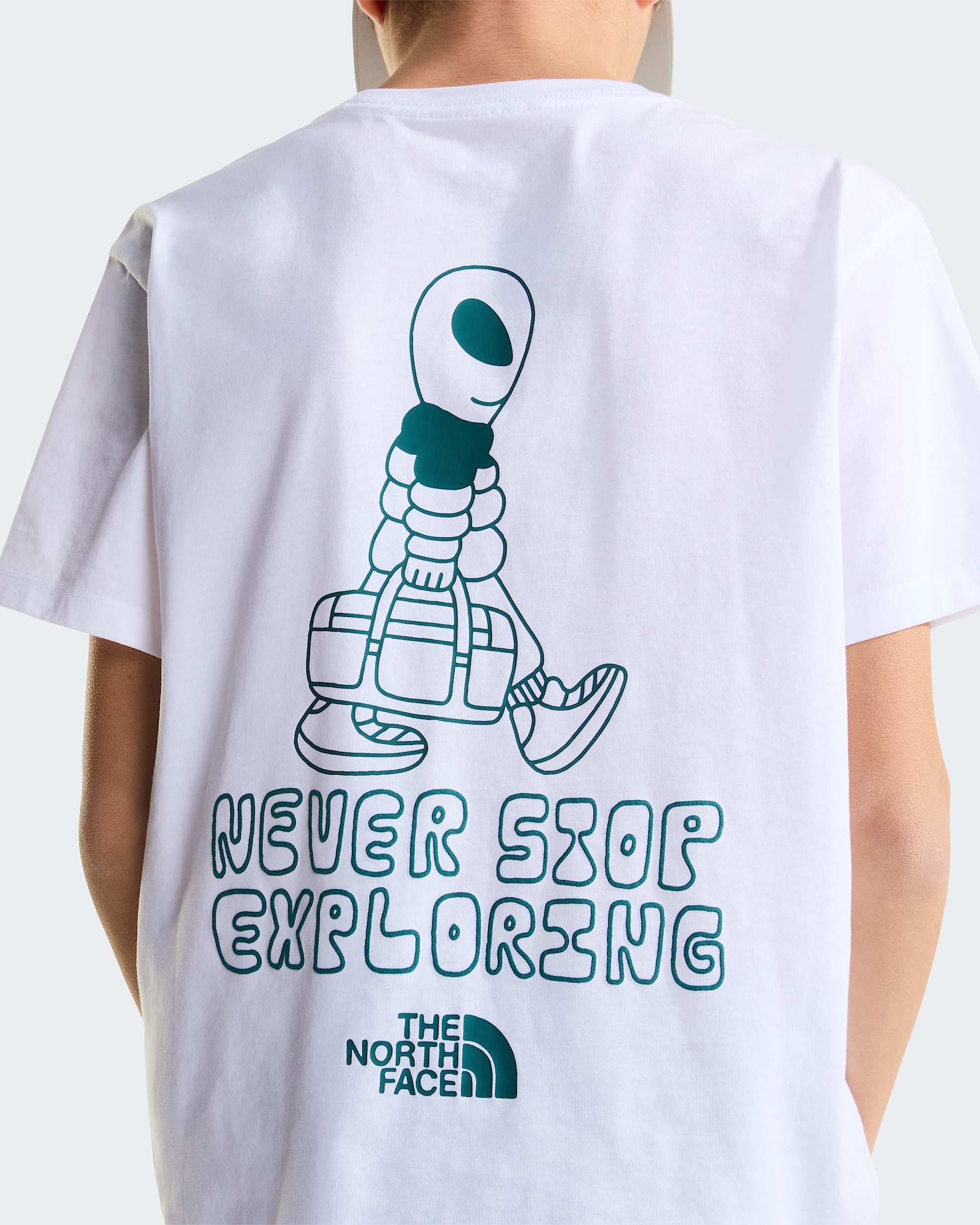 Tshirt Graphic dcontract Alien pour enfant TNF ALT5