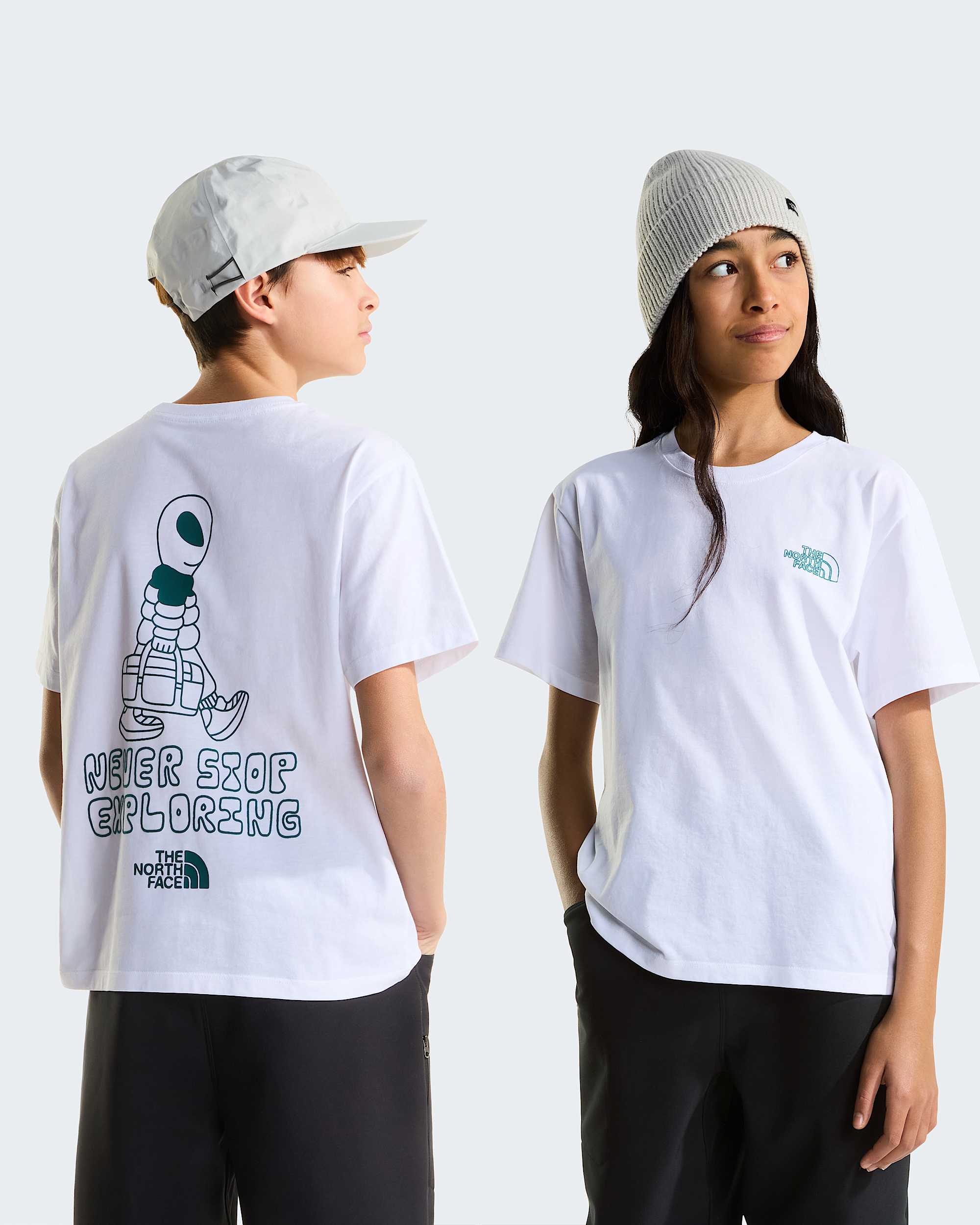 Tshirt Graphic dcontract Alien pour enfant TNF HERO