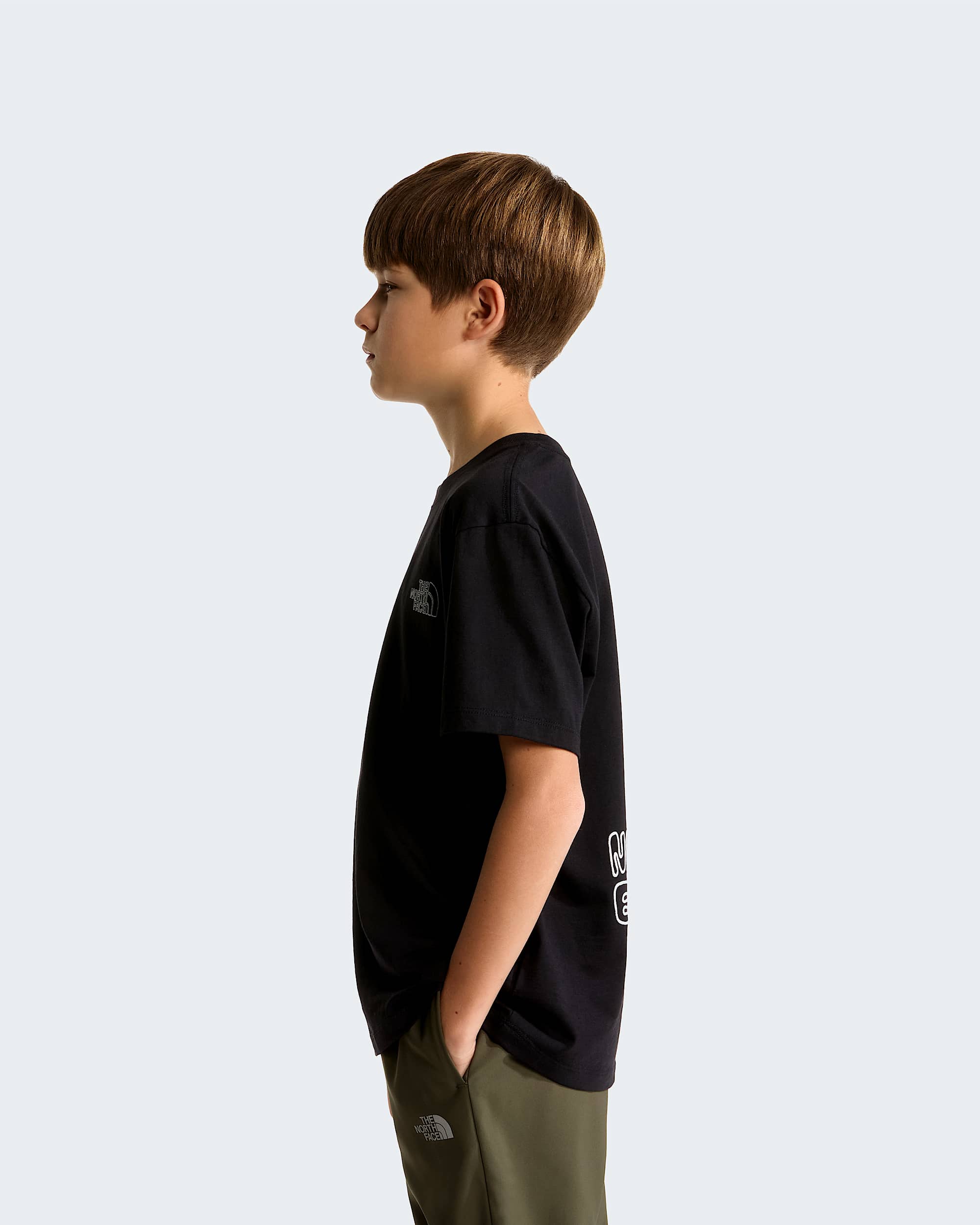 Teens Alien Relaxed Graphic TShirt TNF ALT3
