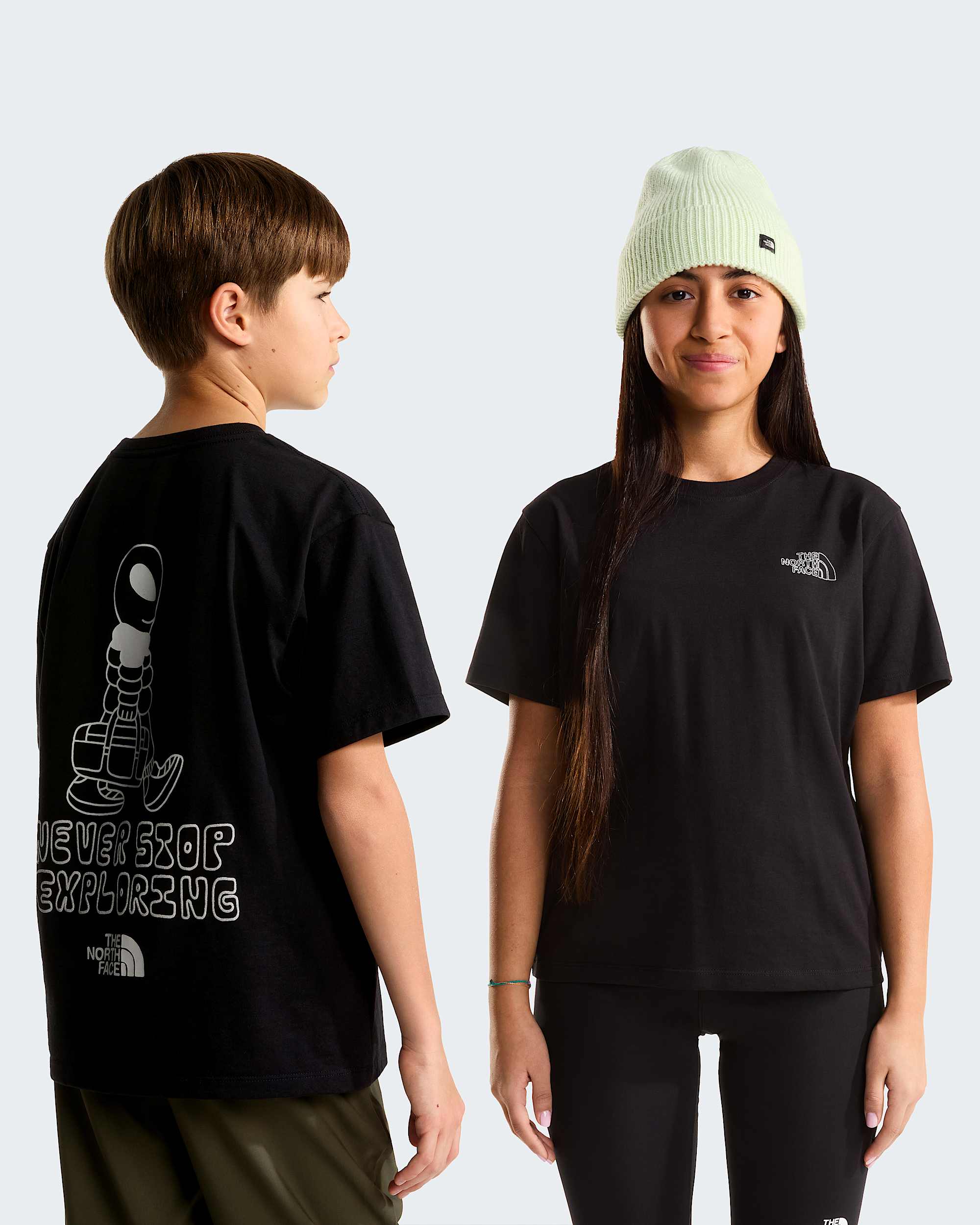Teens Alien Relaxed Graphic TShirt TNF HERO