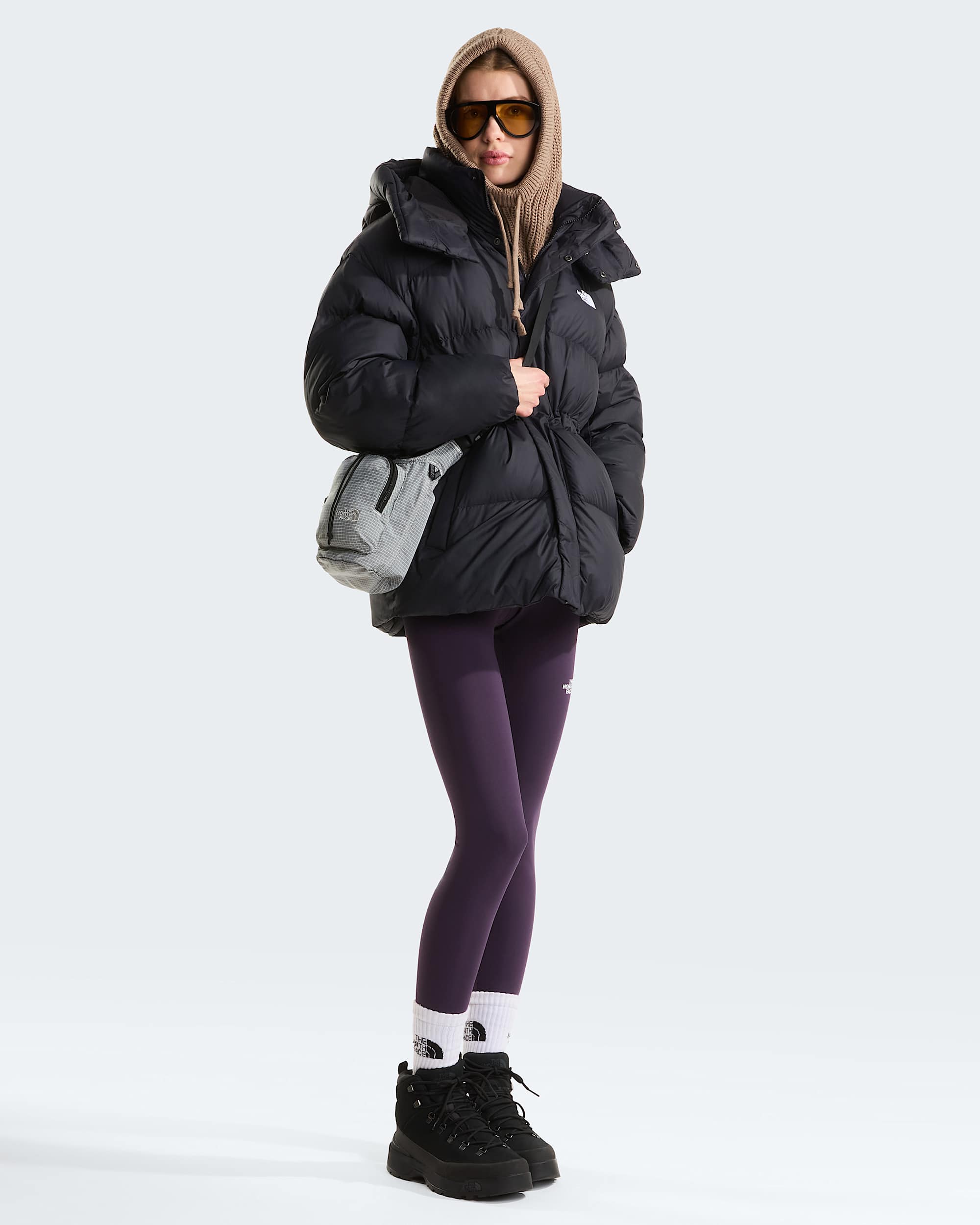 Oversized Pufferjacke Damen TNF ALT1
