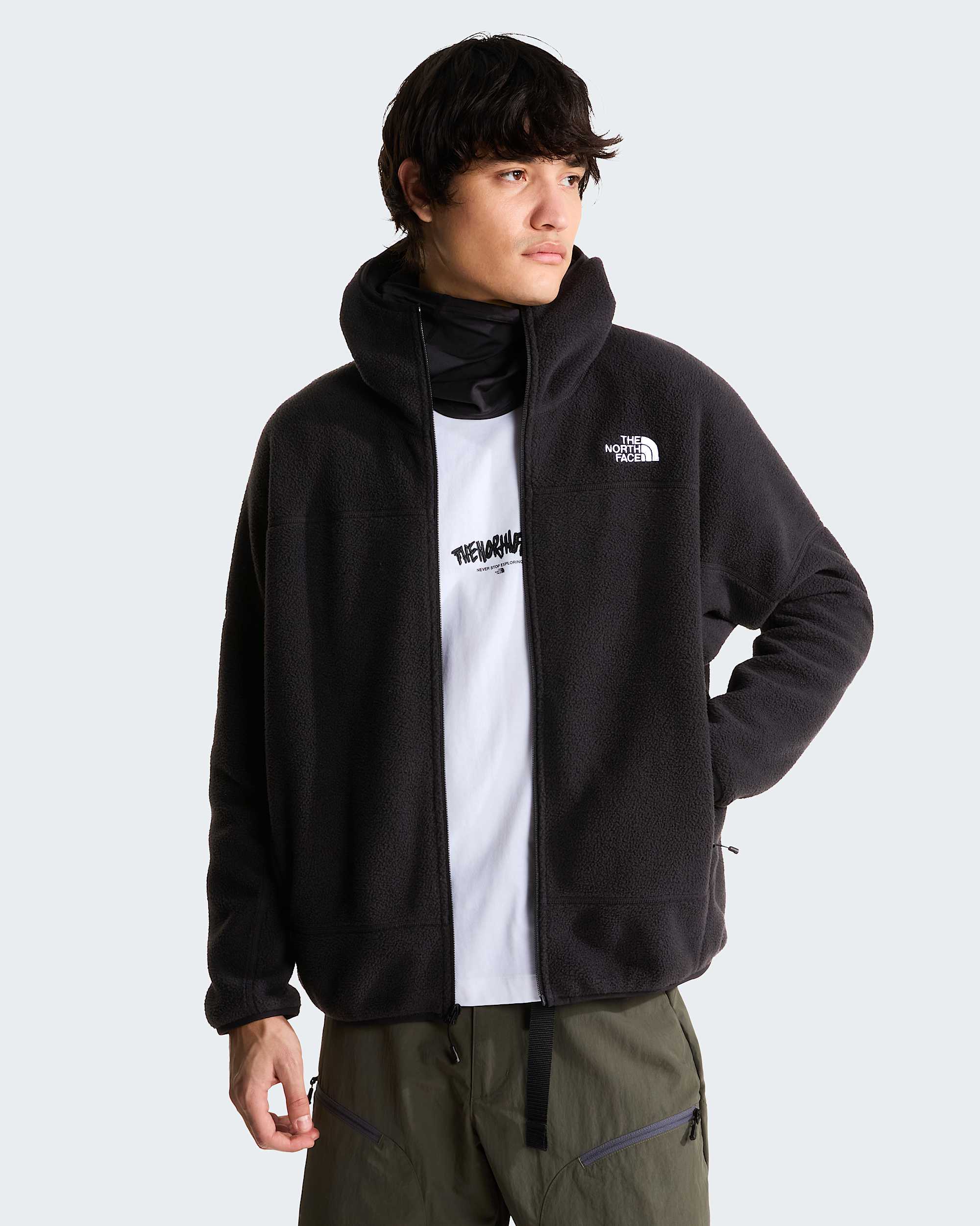Veste en polaire NSE Mask pour homme TNF ALT4