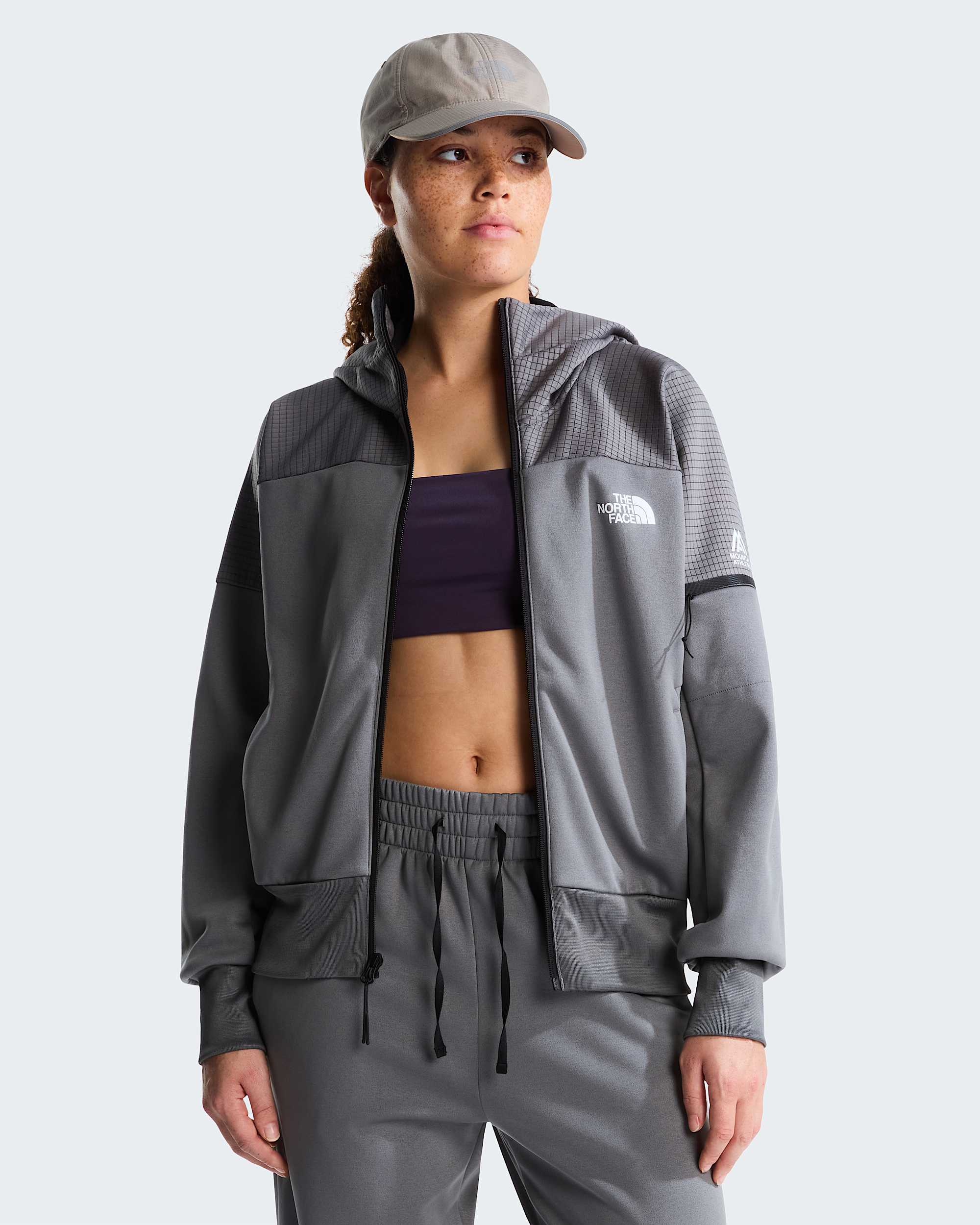 Mountain Athleticsfleecehoodie 20 voor dames TNF ALT4