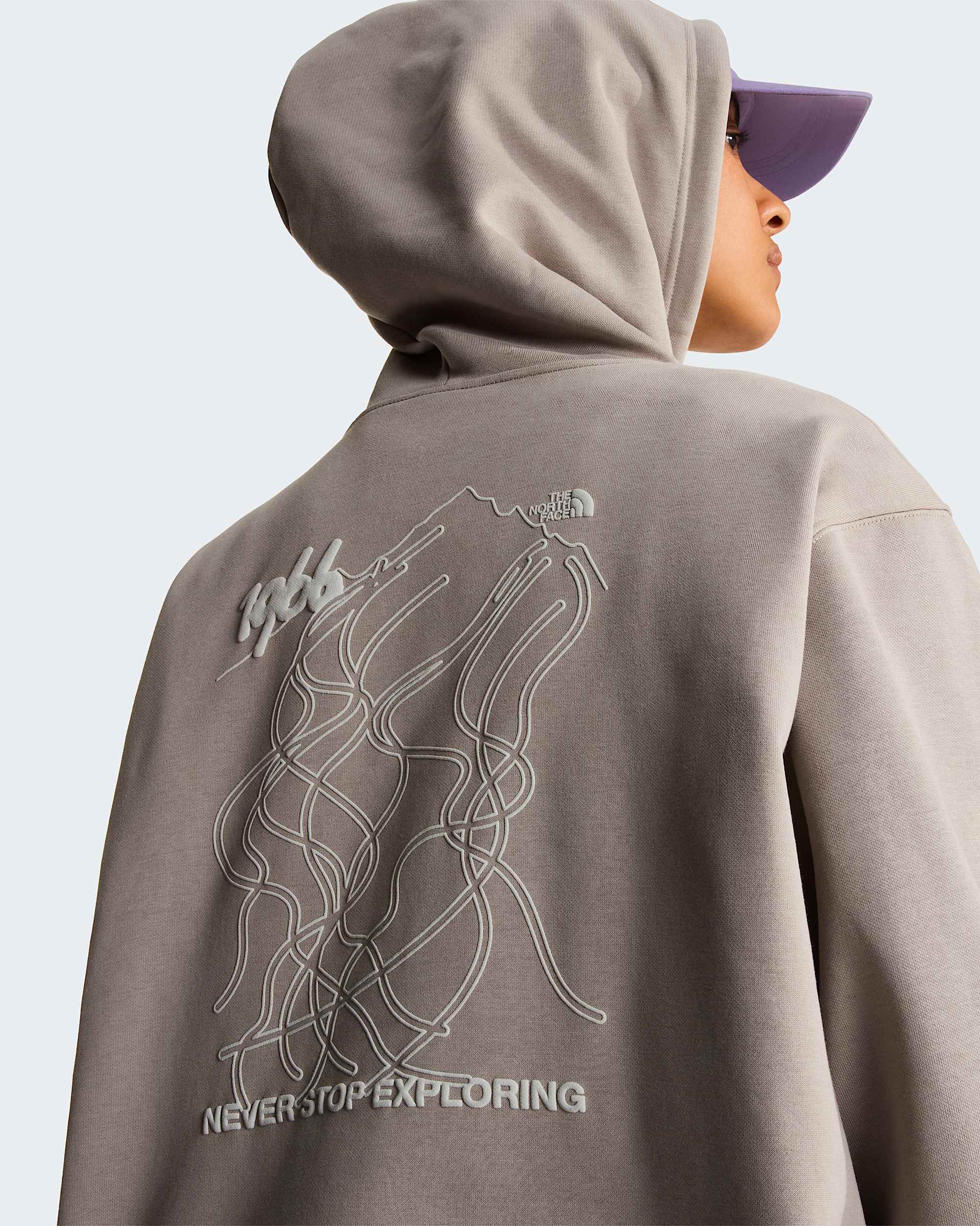 NSE Slopes Relaxed Graphic Hoodie Unisex TNF ALT17