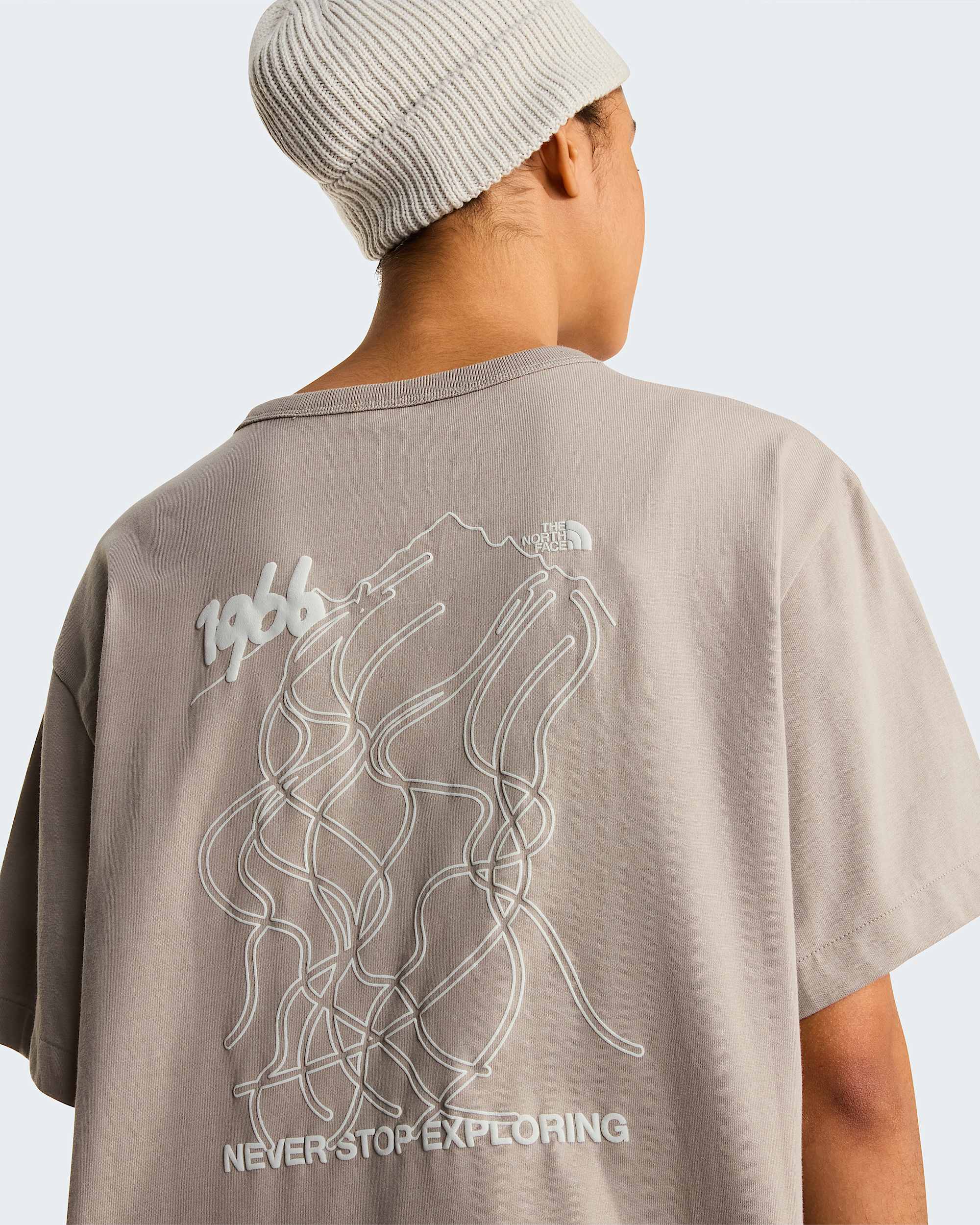 Tshirt graphique dcontract unisexe NSE Slopes TNF ALT17