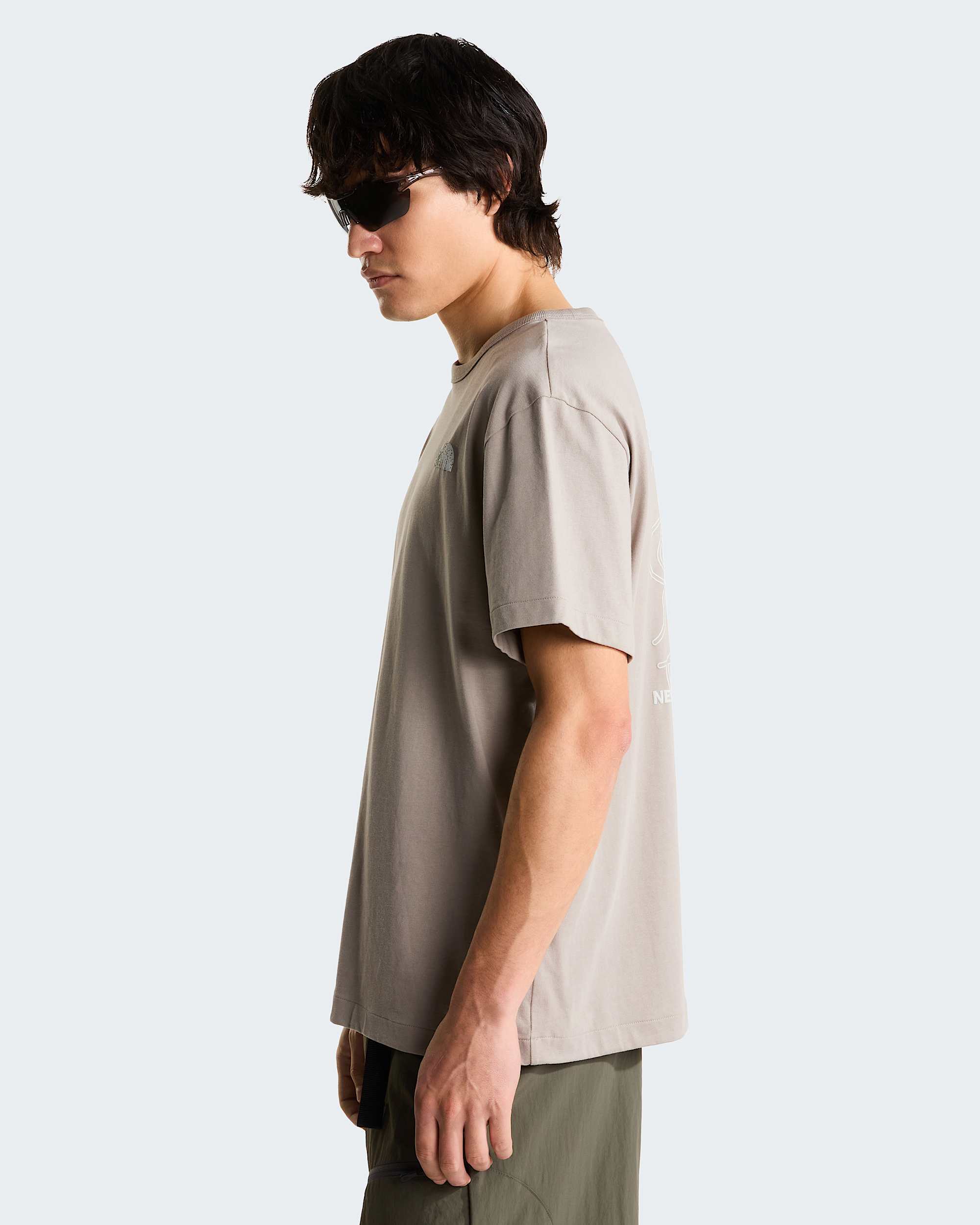 Tshirt graphique dcontract unisexe NSE Slopes TNF ALT5