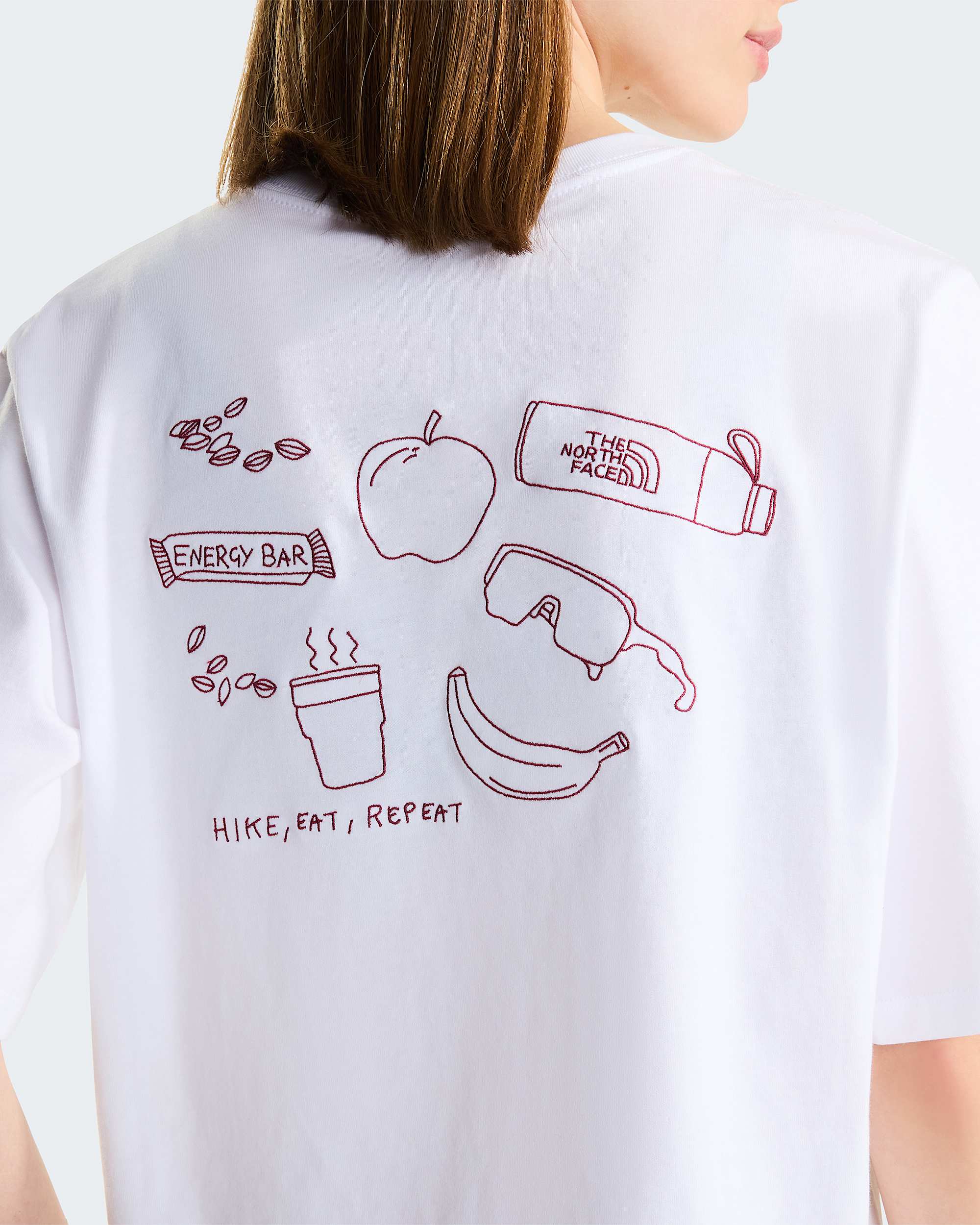 Hike Picnic Boxy Graphic TShirt voor dames TNF ALT5