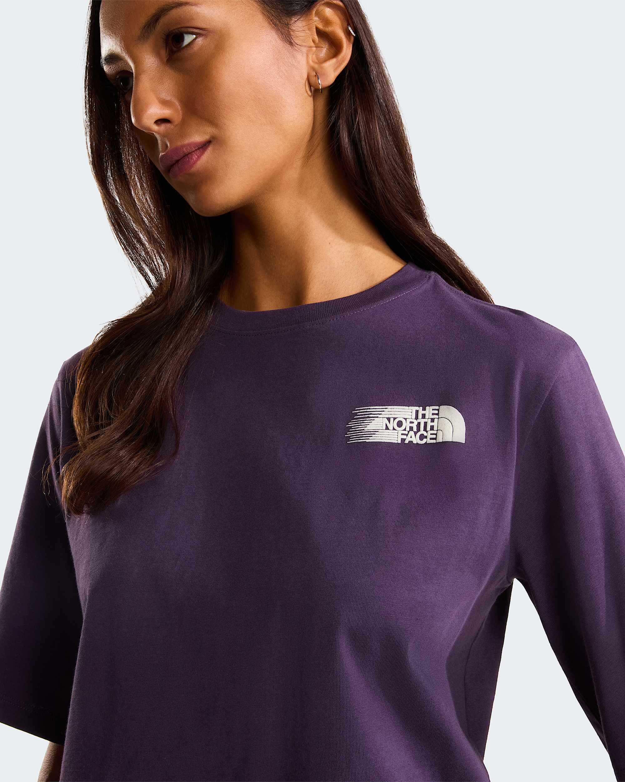 Retro Trail Boxy Graphic TShirt voor dames TNF ALT4