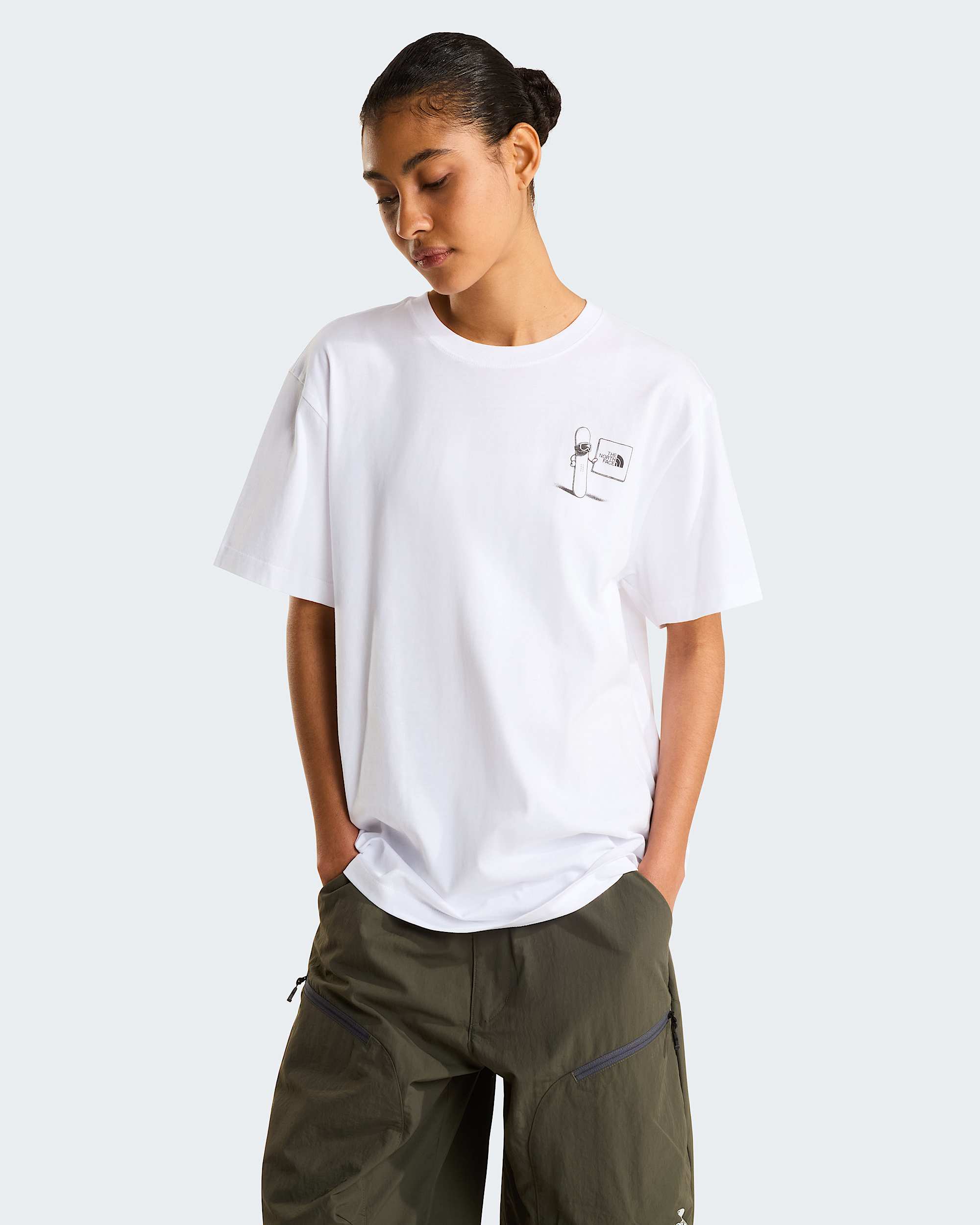 Unisex Opposites Attract Relaxed Graphic TShirt TNF ALT13