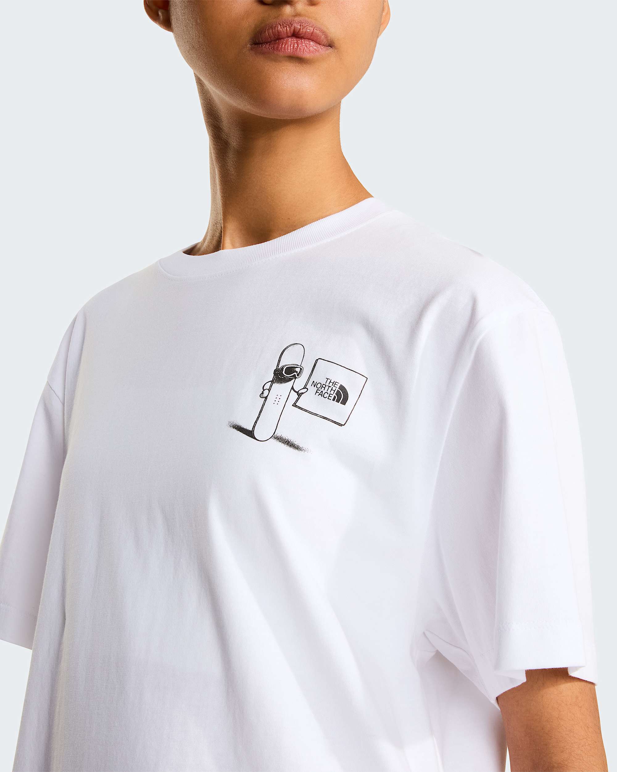 Unisex Opposites Attract Relaxed Graphic TShirt TNF ALT16