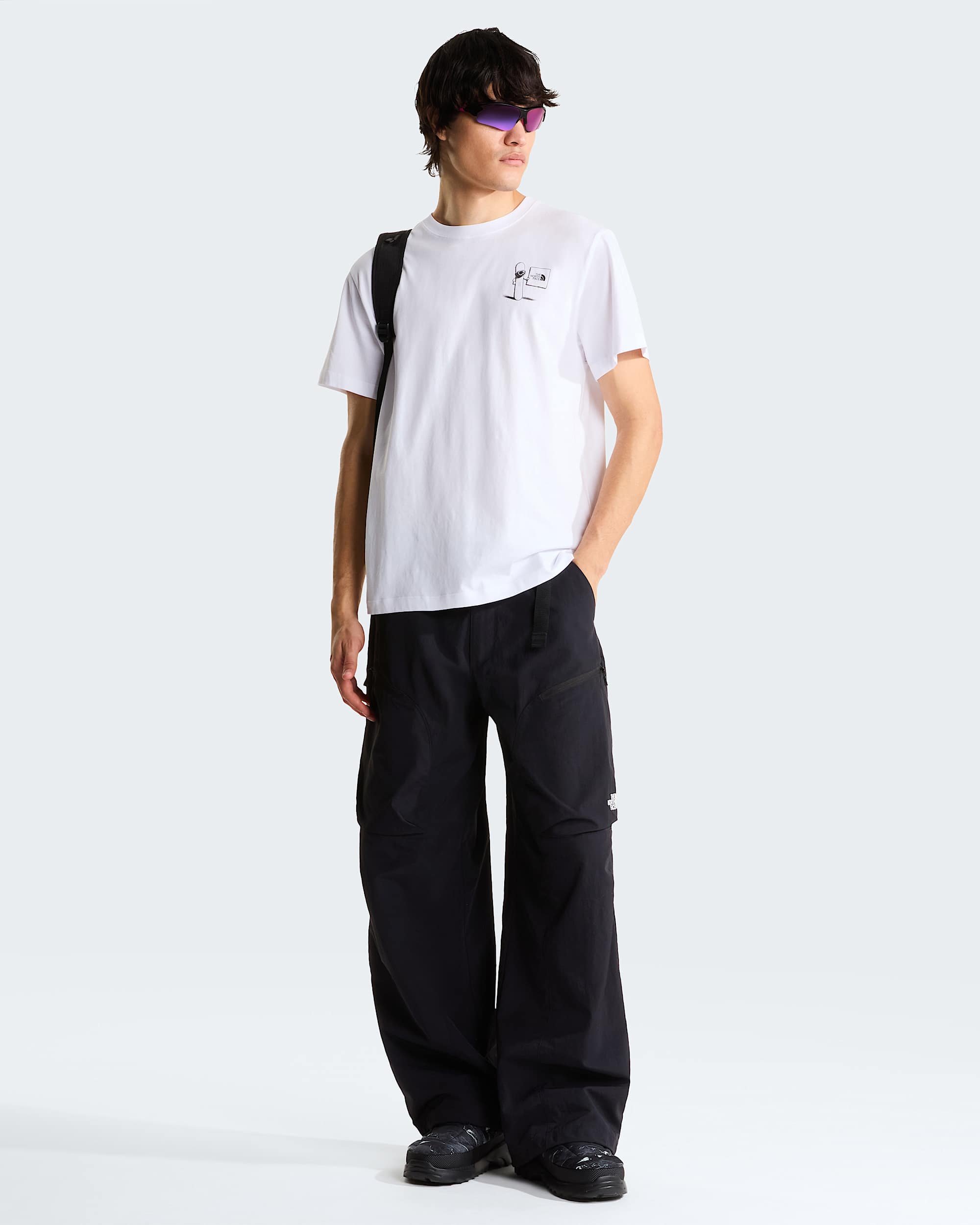 Unisex Opposites Attract Relaxed Graphic TShirt TNF ALT3