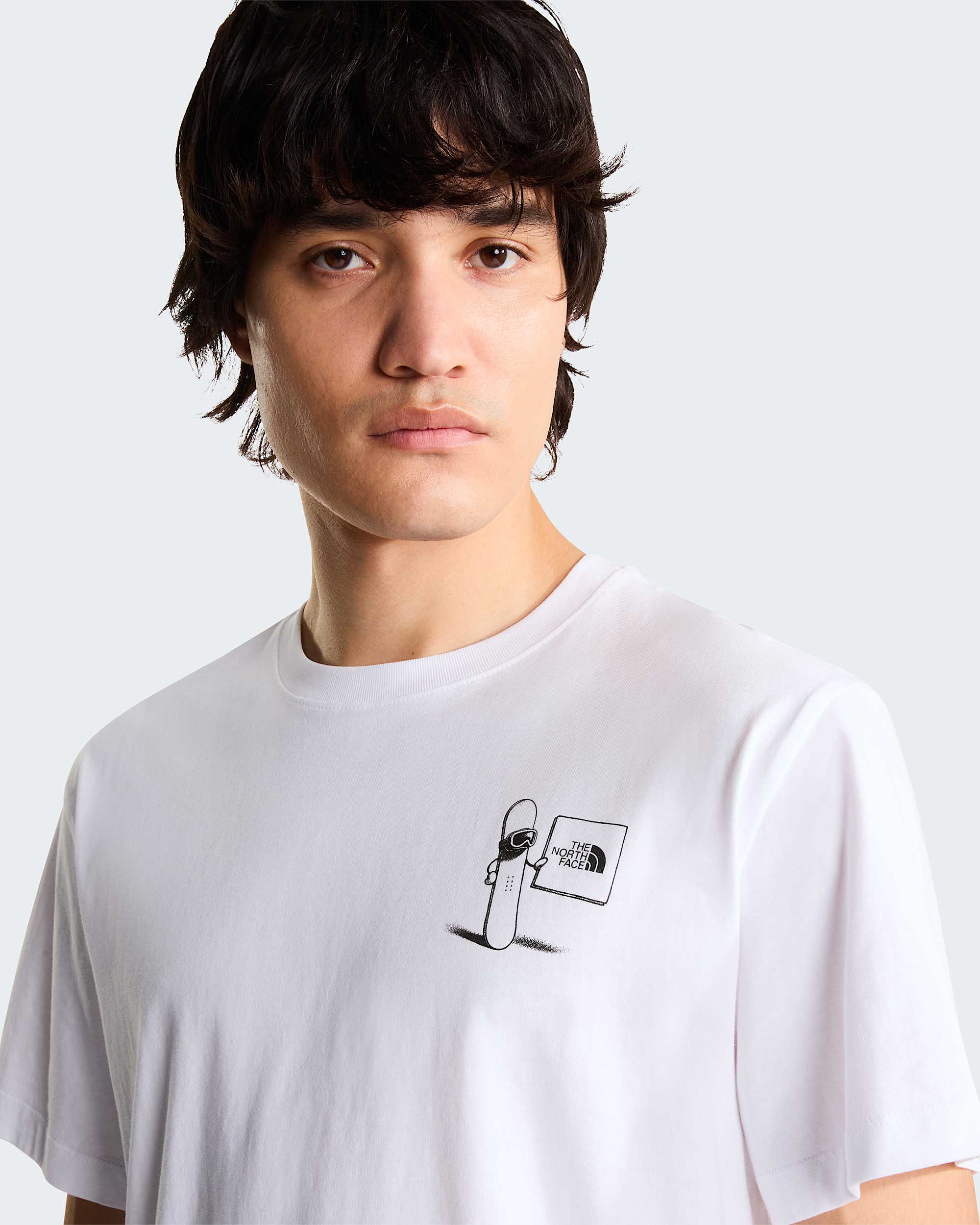Unisex Opposites Attract Relaxed Graphic TShirt TNF ALT6