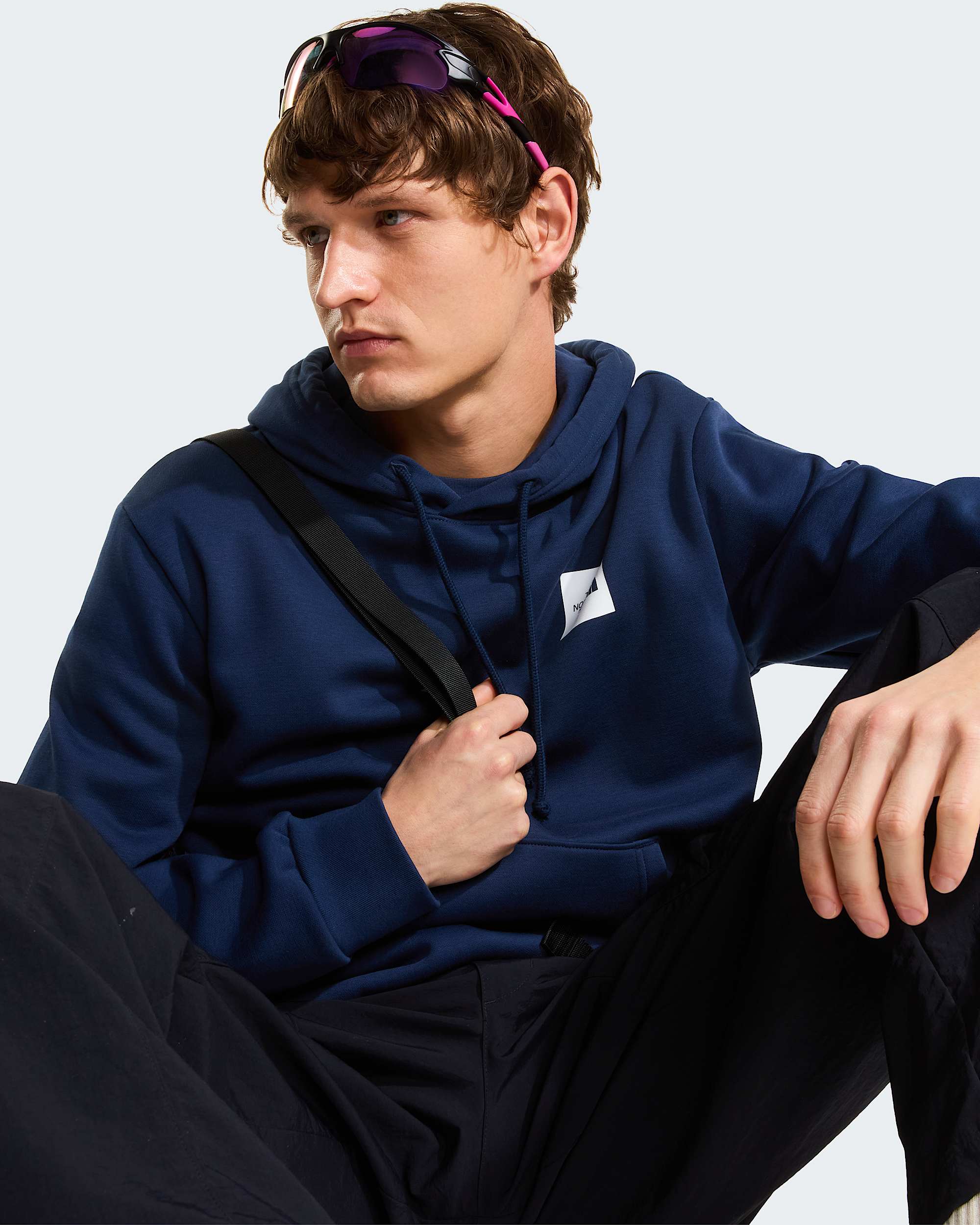Sudadera recta con capucha Box Half Dome para hombre TNF ALT6