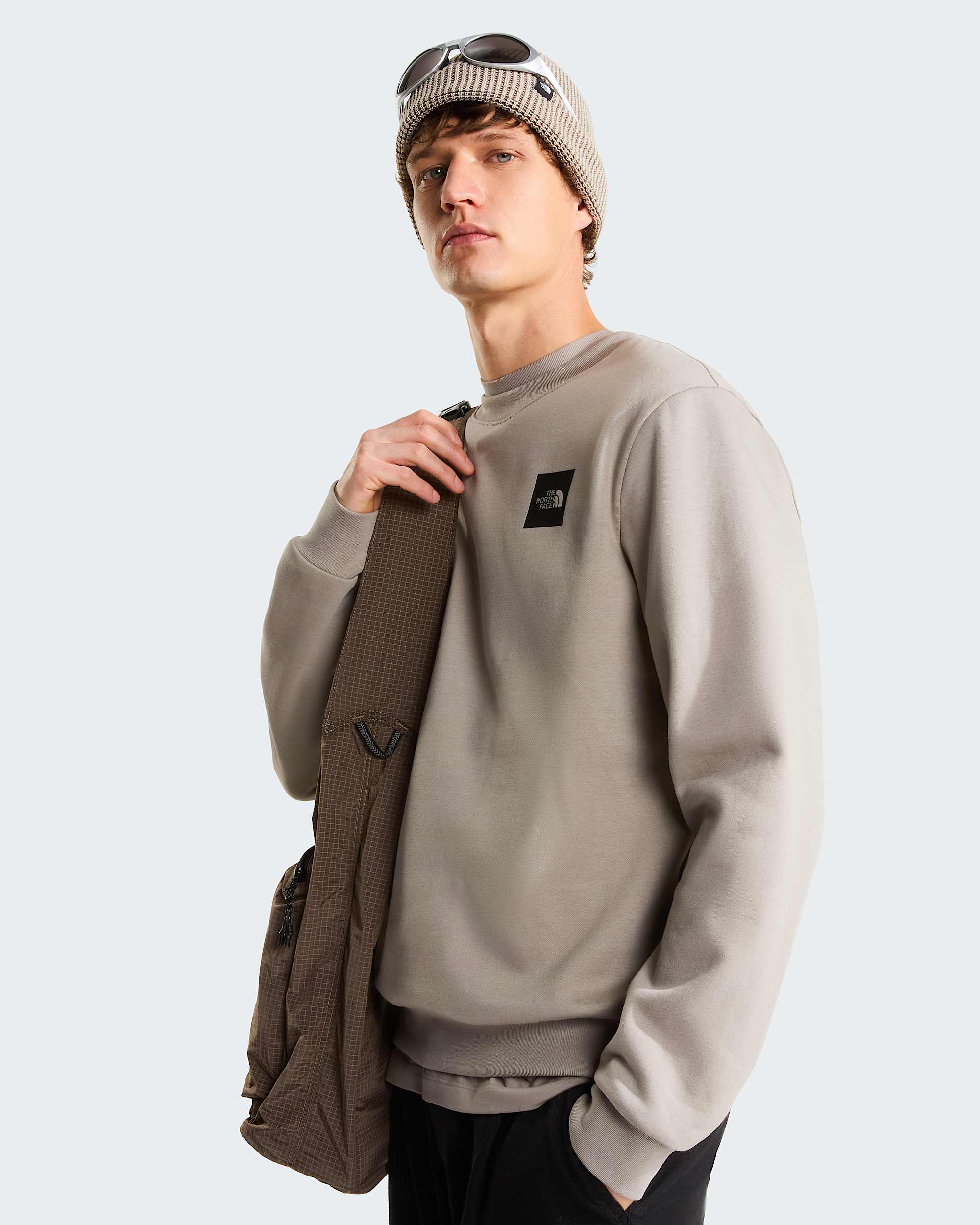 Sudadera recta Box Half Dome para hombre TNF ALT5