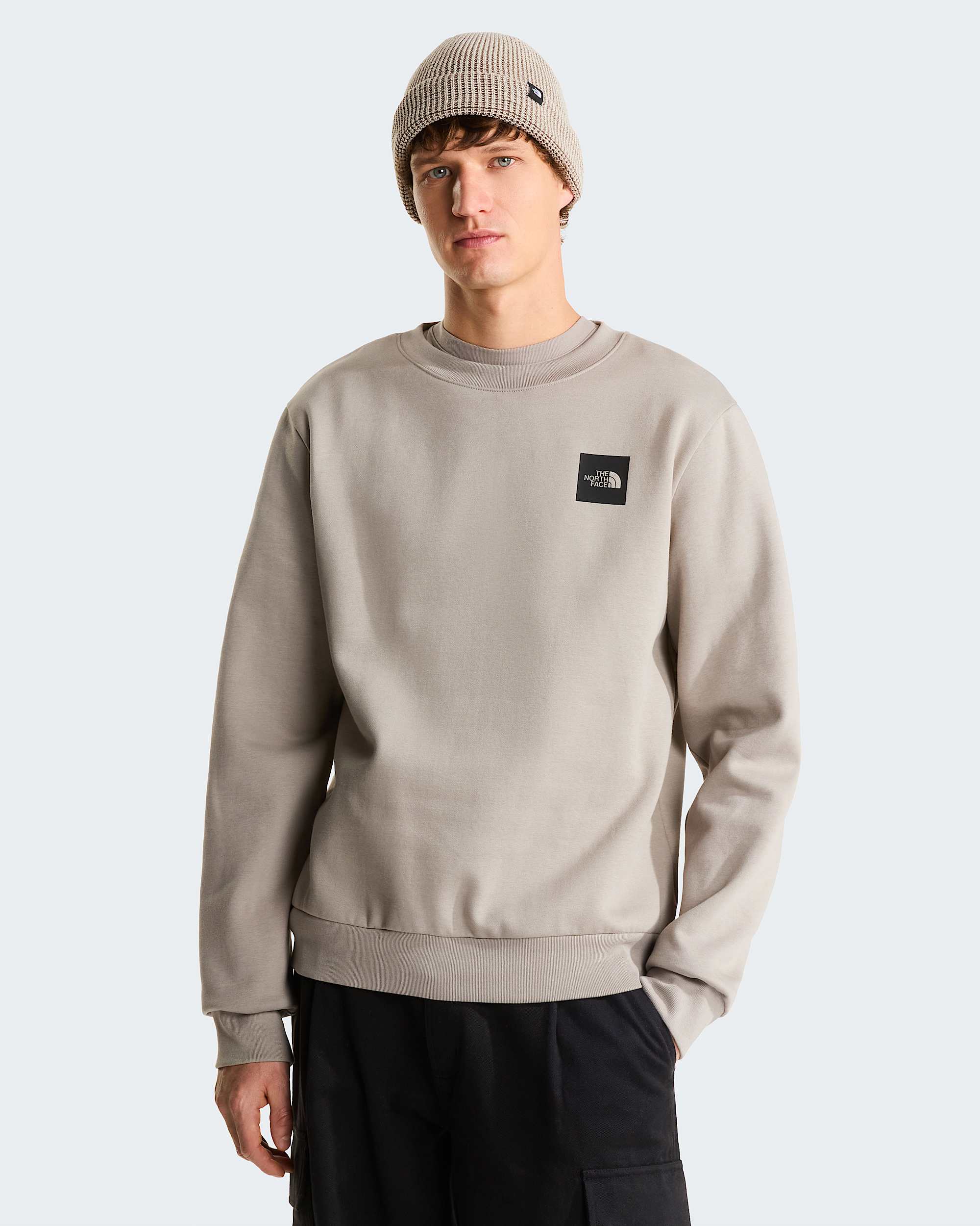 Sudadera recta Box Half Dome para hombre TNF HERO