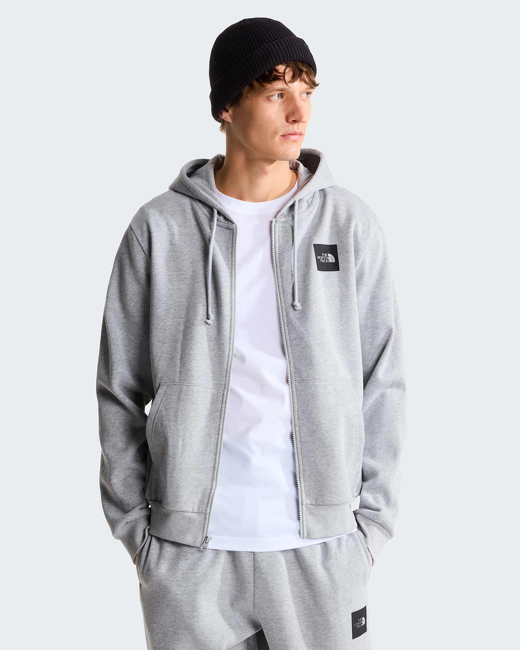 Sweat zipp intgral Box Half Dome pour homme TNF alt4