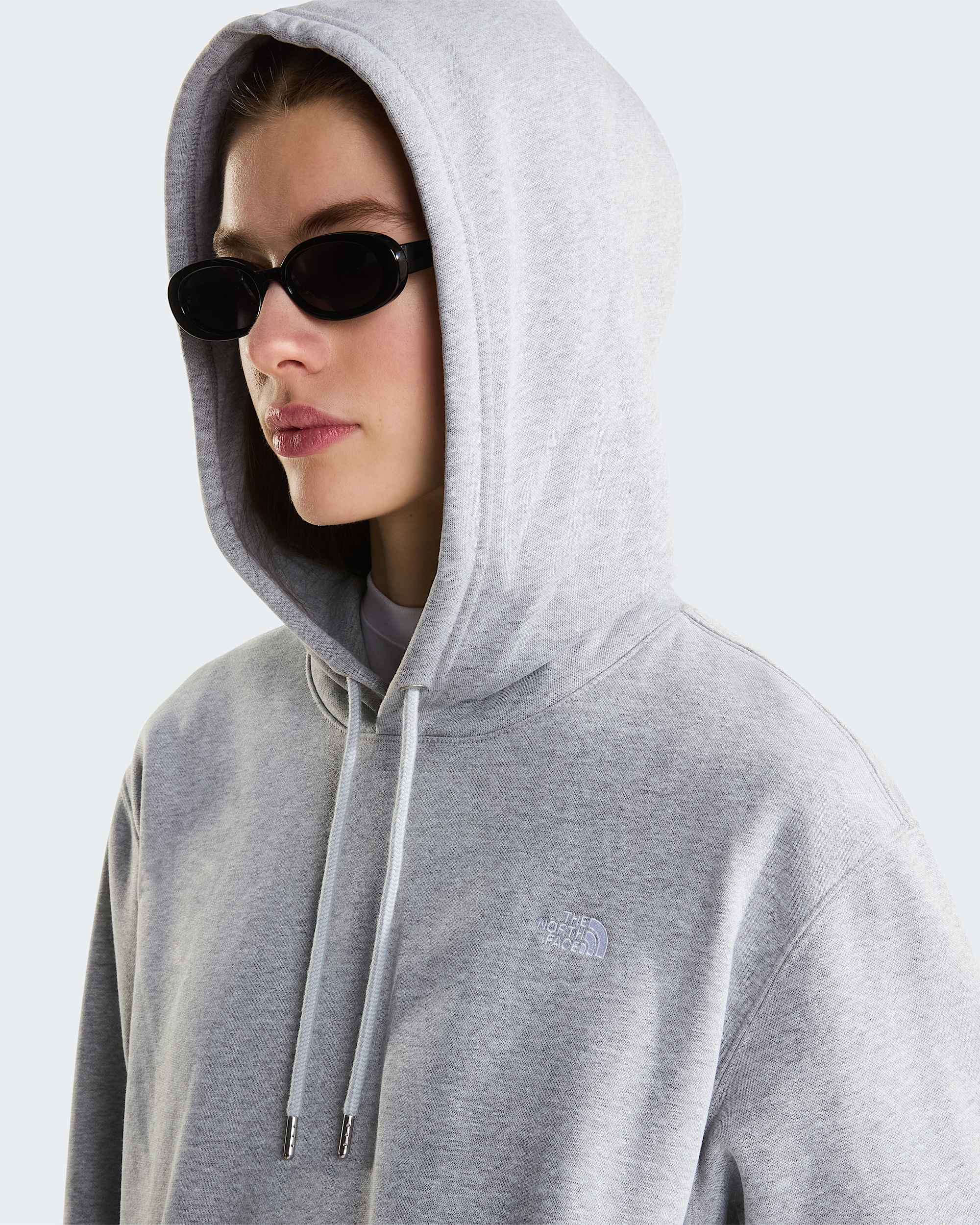 Essentile Eenvoudige Dome Ontspannen jurk met capuchon voor dames TNF ALT4