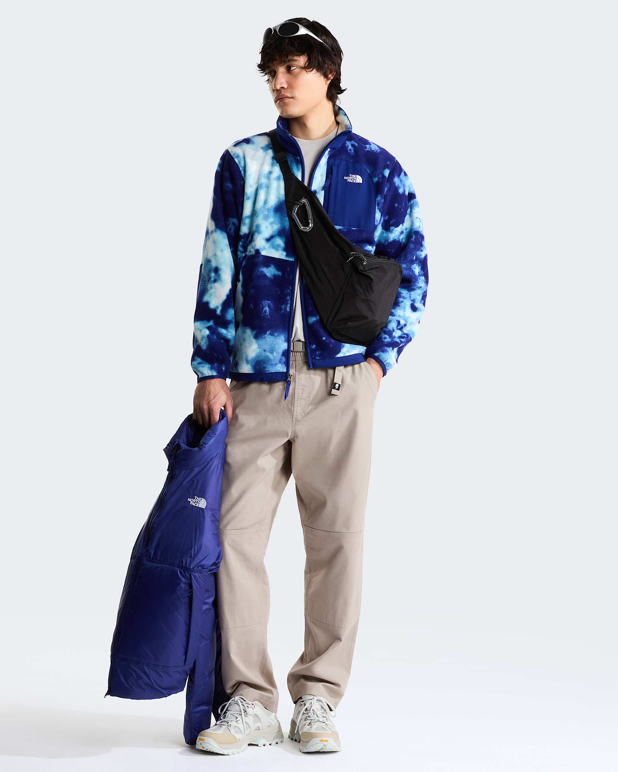 Yumiori Off Peak Printed Fleece Jacket M TNF ALT1