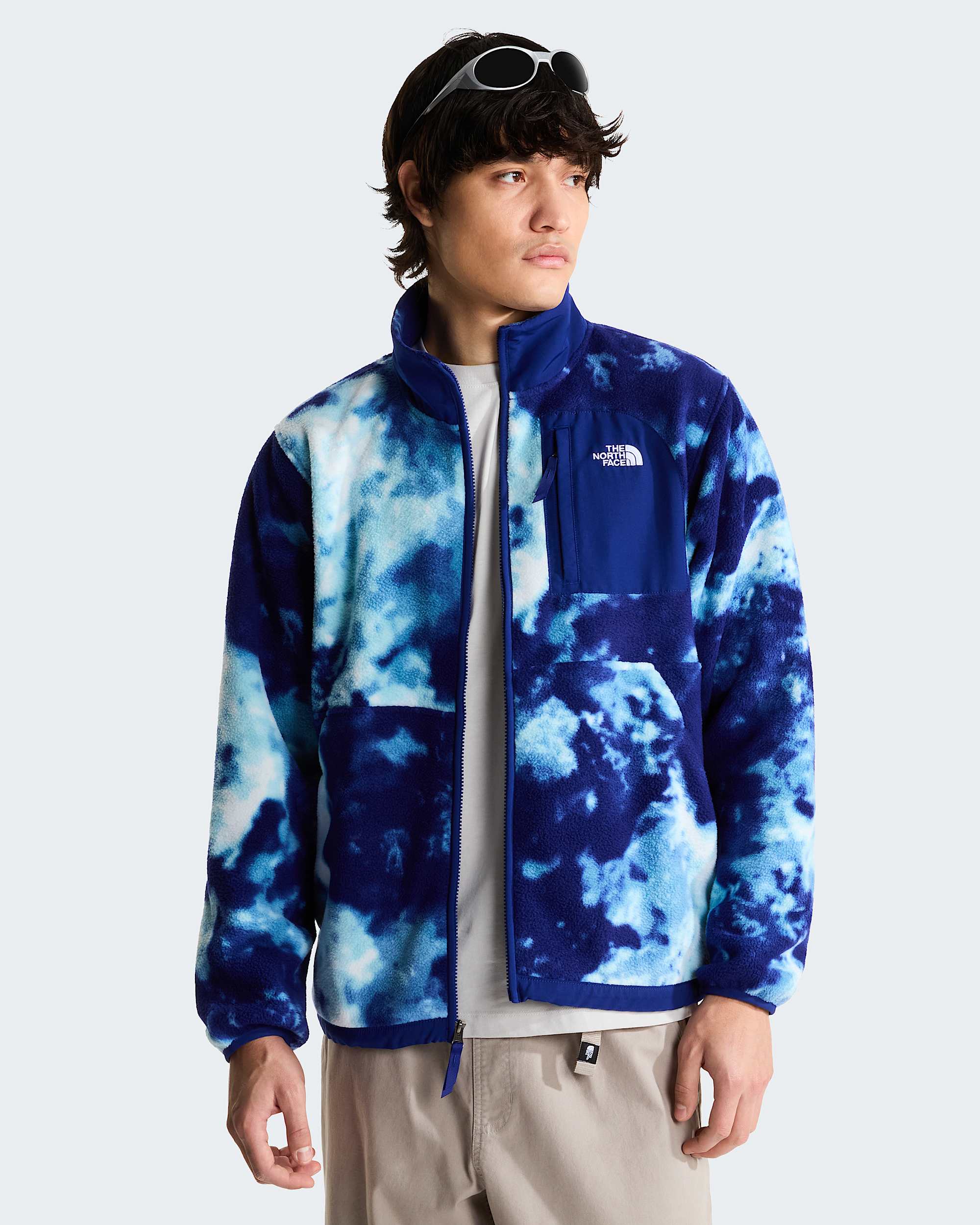 Yumiori Off Peak Printed Fleece Jacket M TNF ALT4