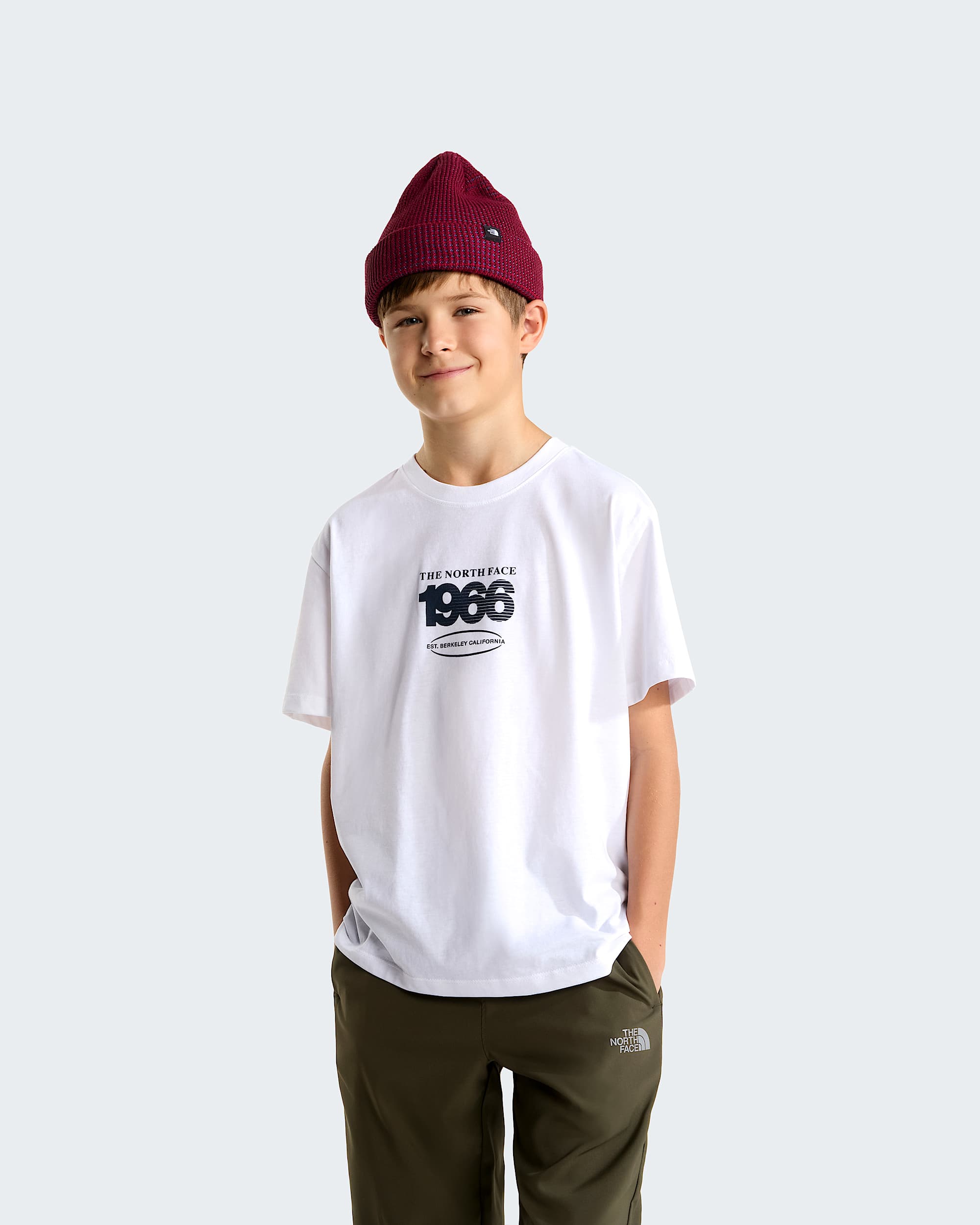 Track Relaxed Graphic TShirt fr Teenager TNF ALT1