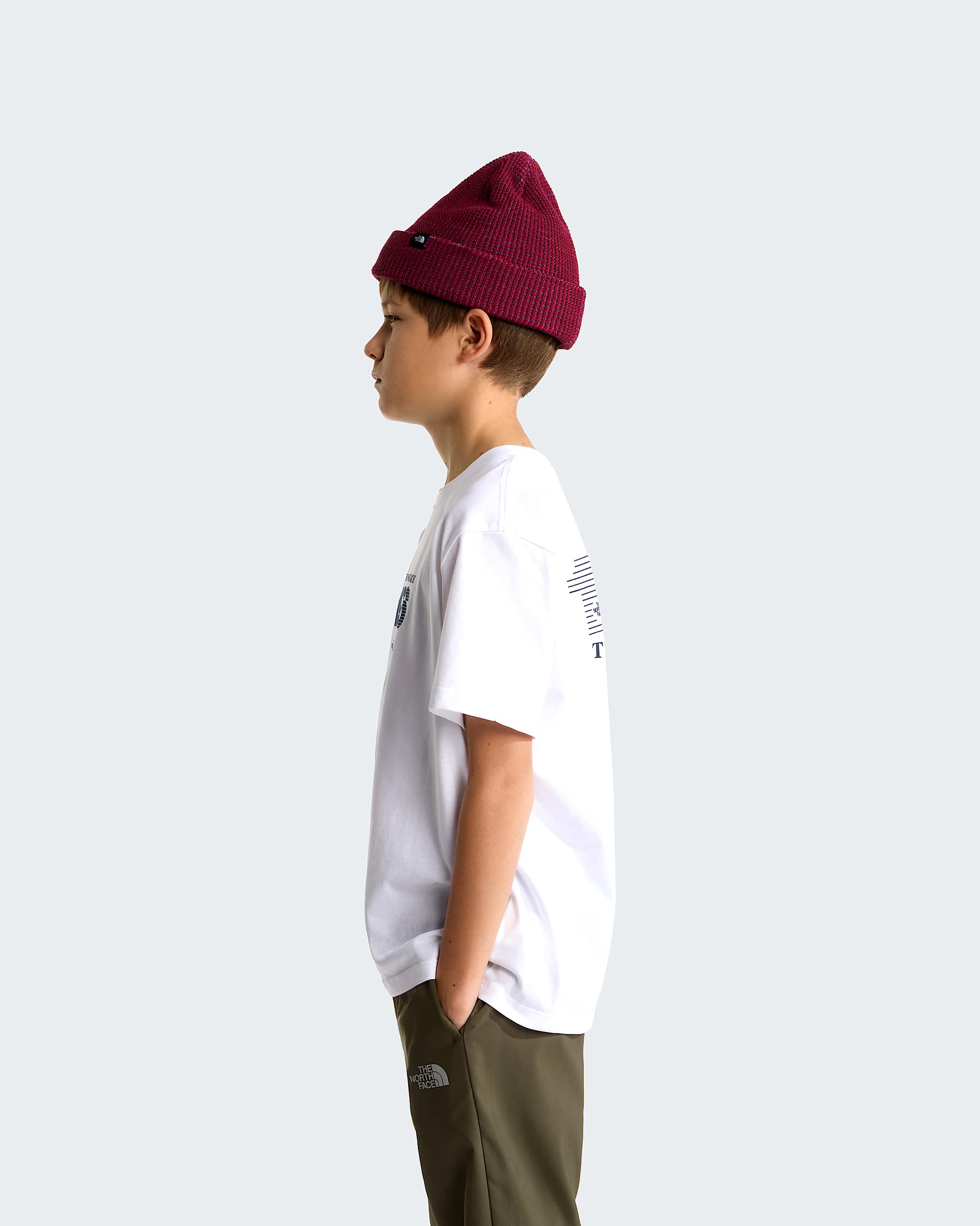 Track Relaxed Graphic TShirt fr Teenager TNF ALT3