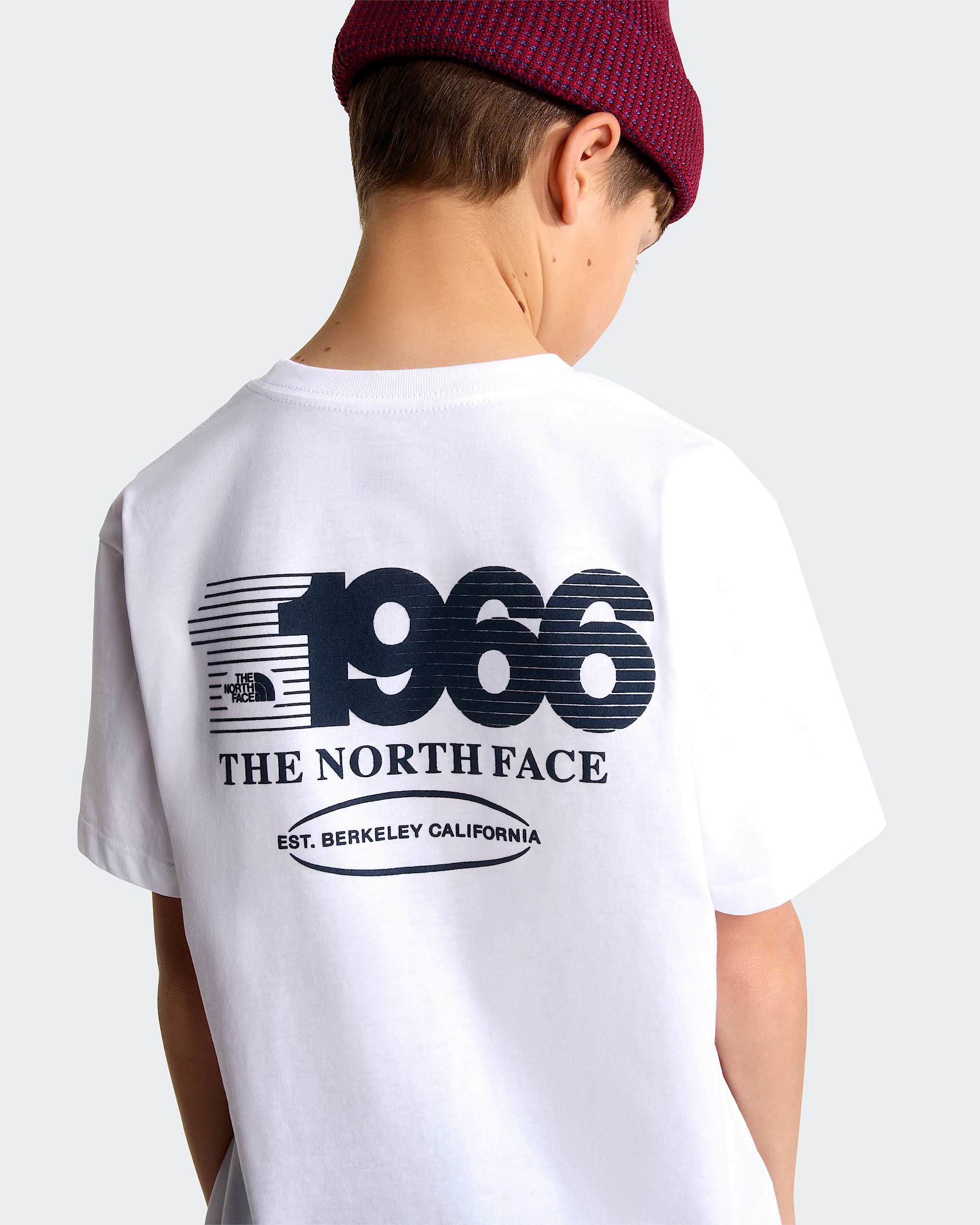 Track Relaxed Graphic TShirt fr Teenager TNF ALT5