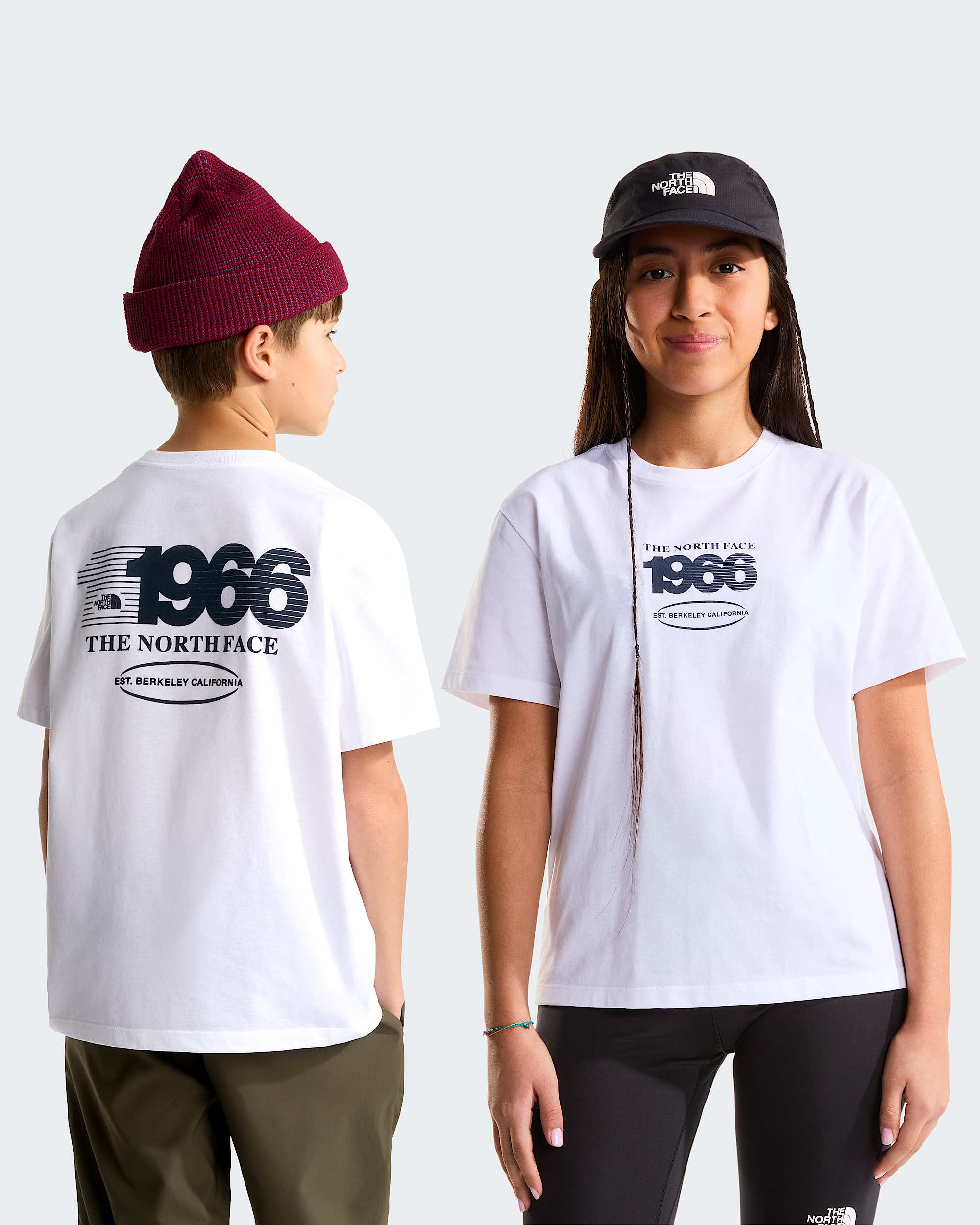Track Relaxed Graphic TShirt fr Teenager TNF HERO