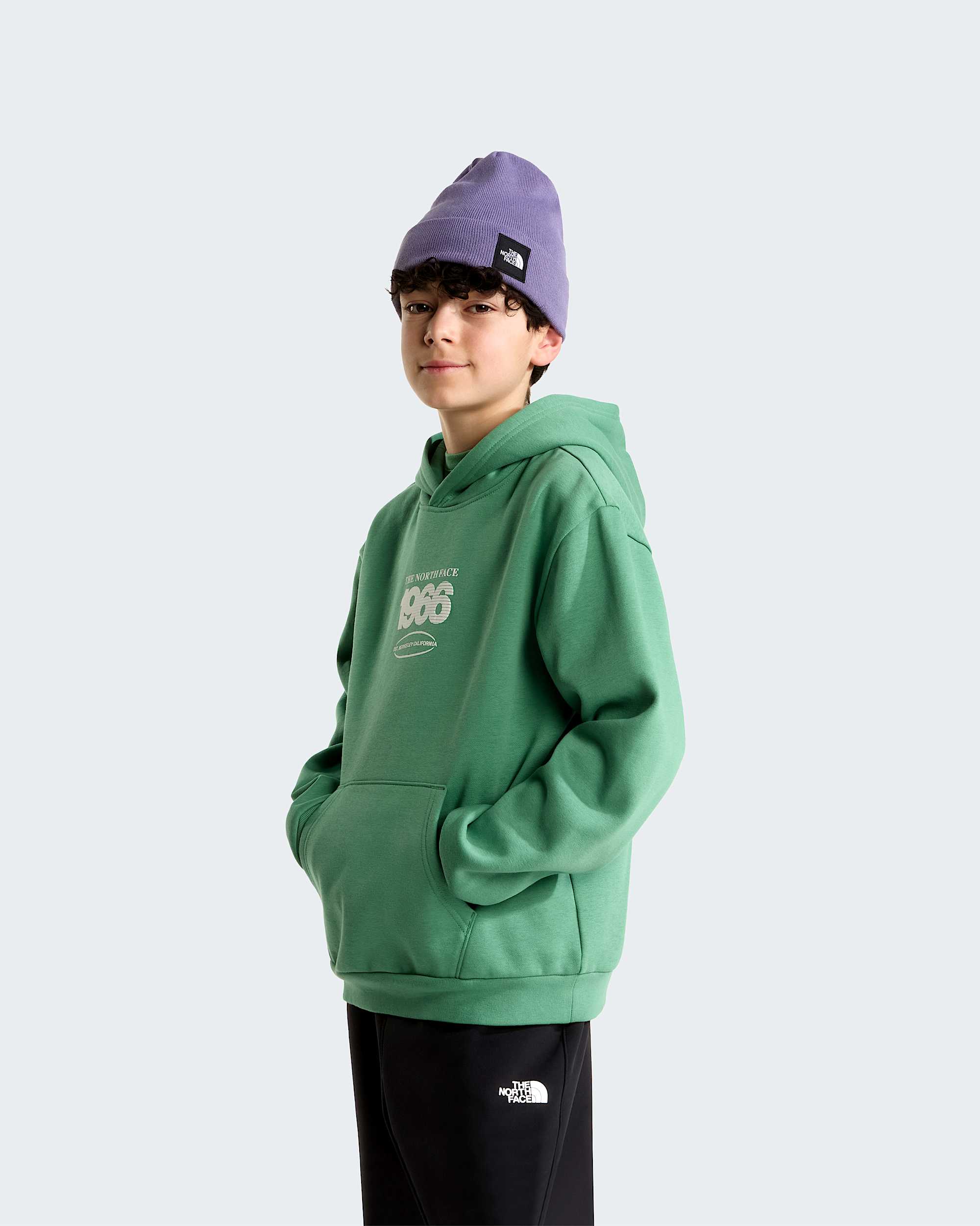 Track Relaxed Graphic Hoodie fr Teenager TNF ALT1