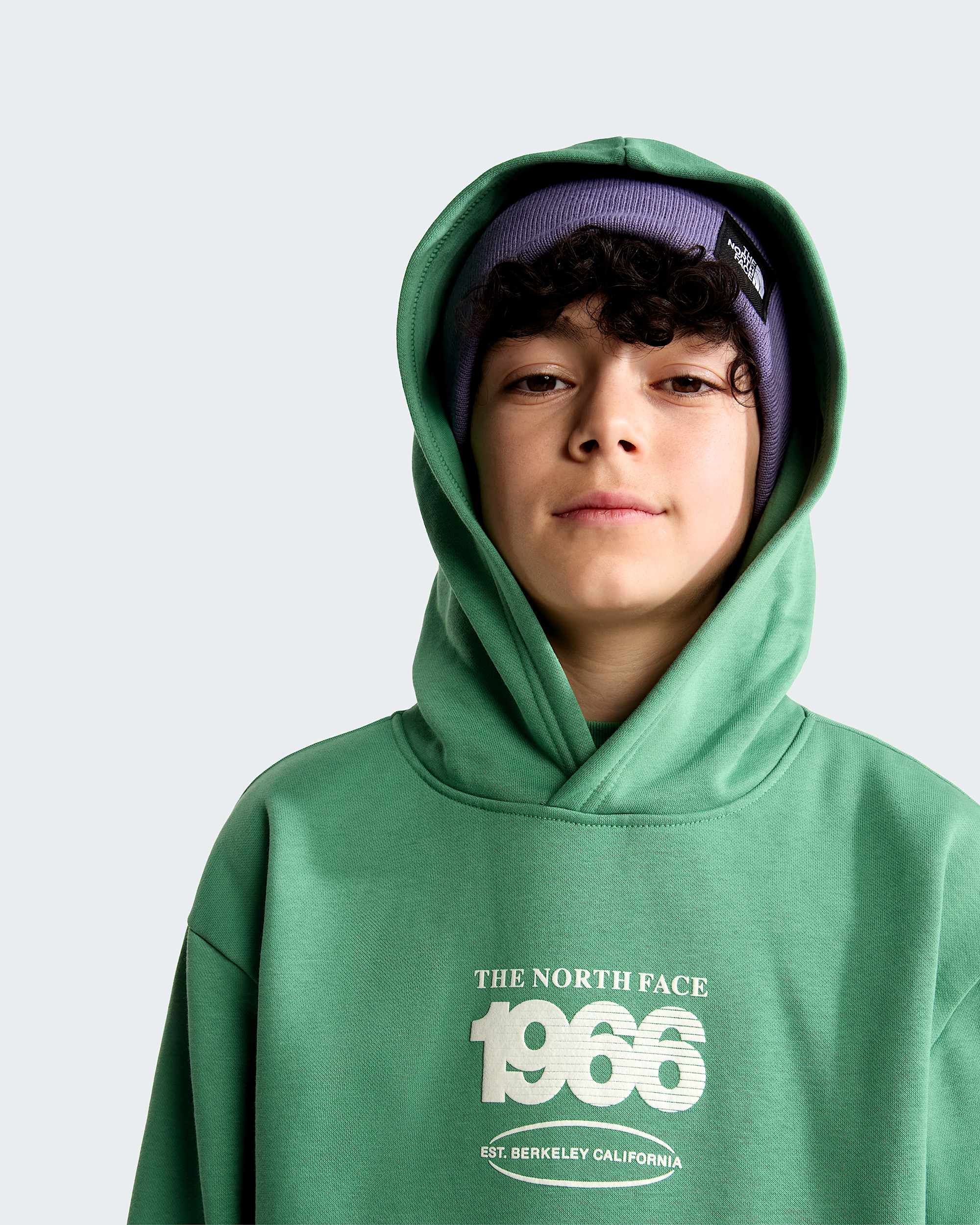 Track Relaxed Graphic Hoodie fr Teenager TNF ALT4