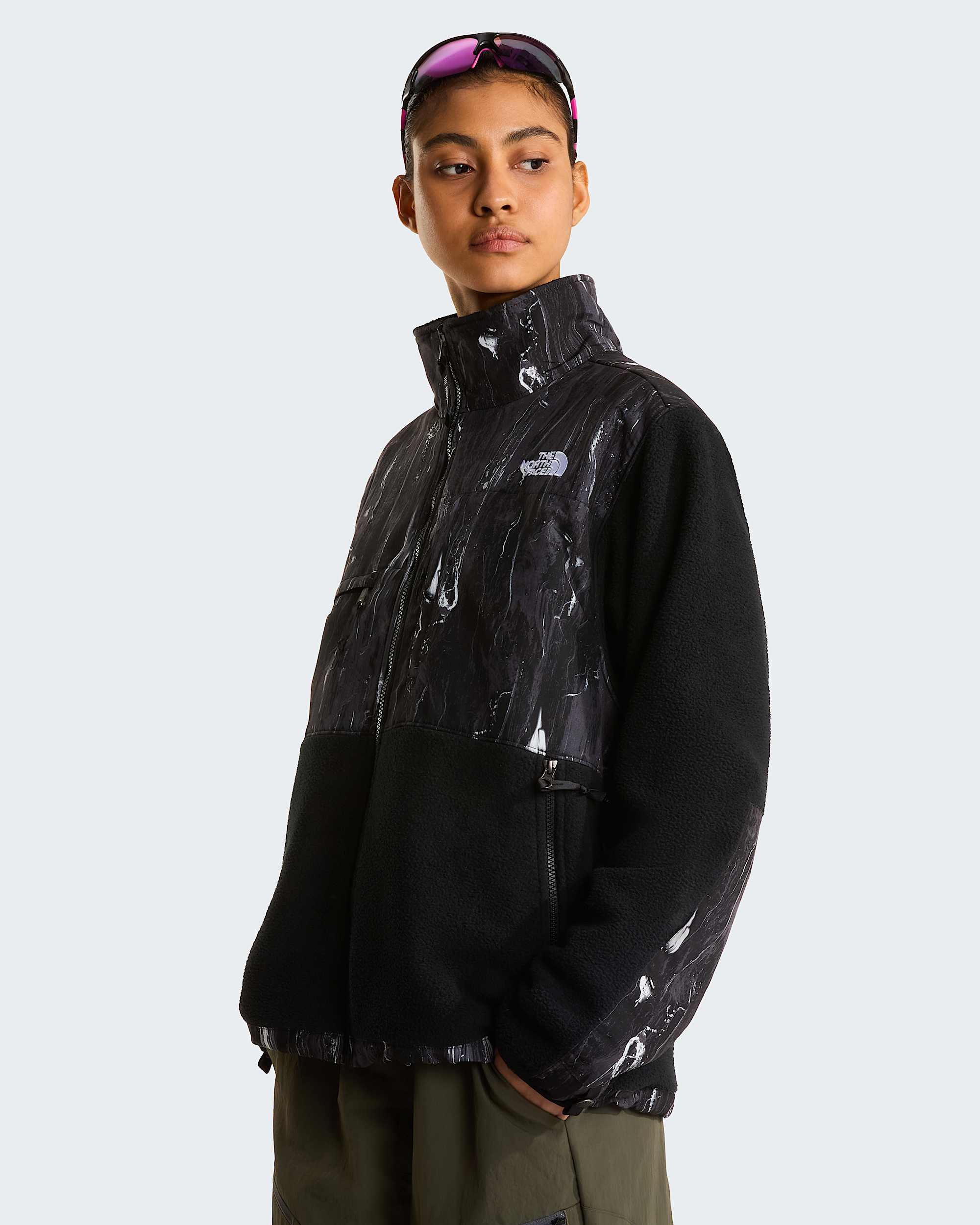 Retro Denali Geprinte Jas voor heren TNF ALT12