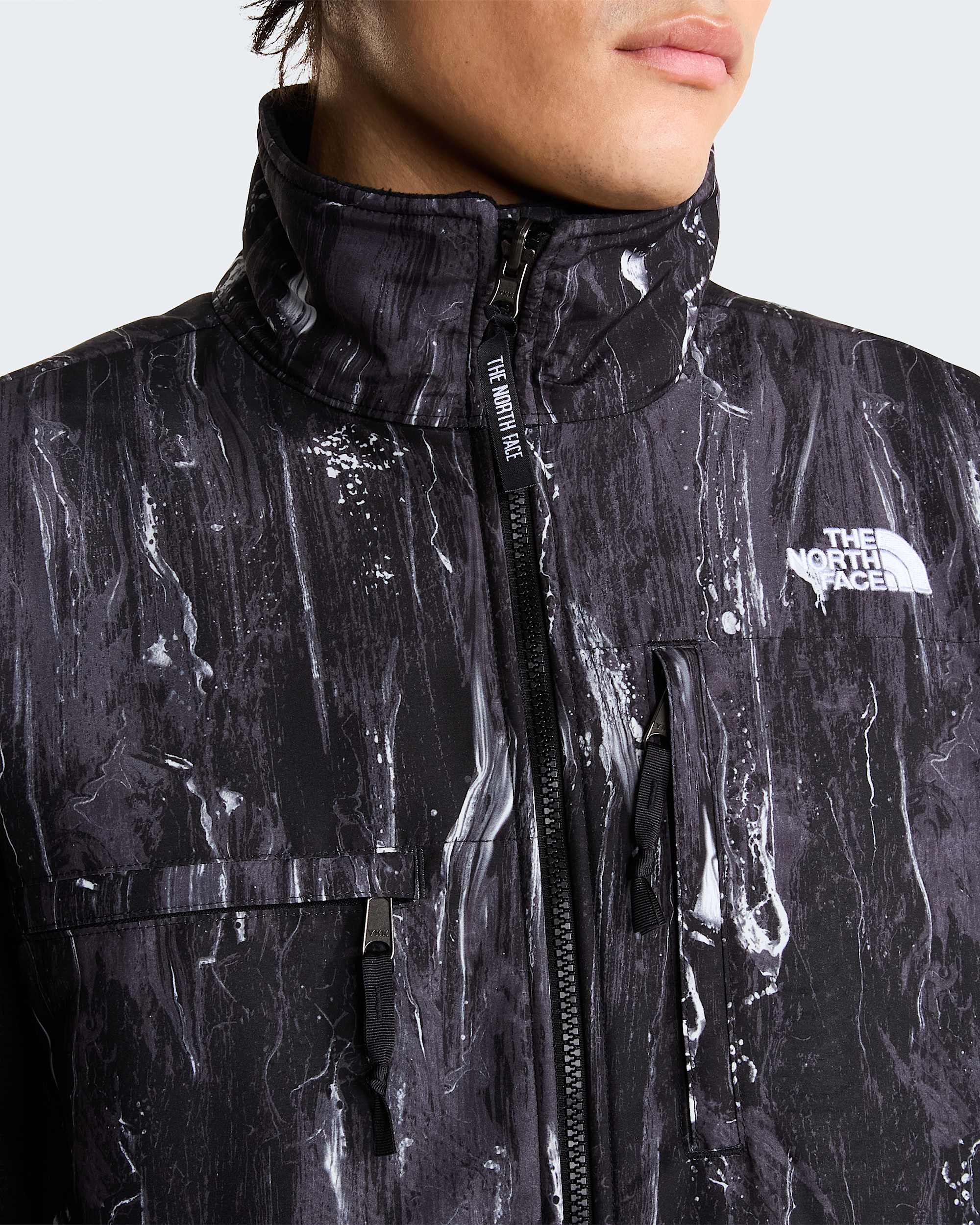 Retro Denali Geprinte Jas voor heren TNF ALT6